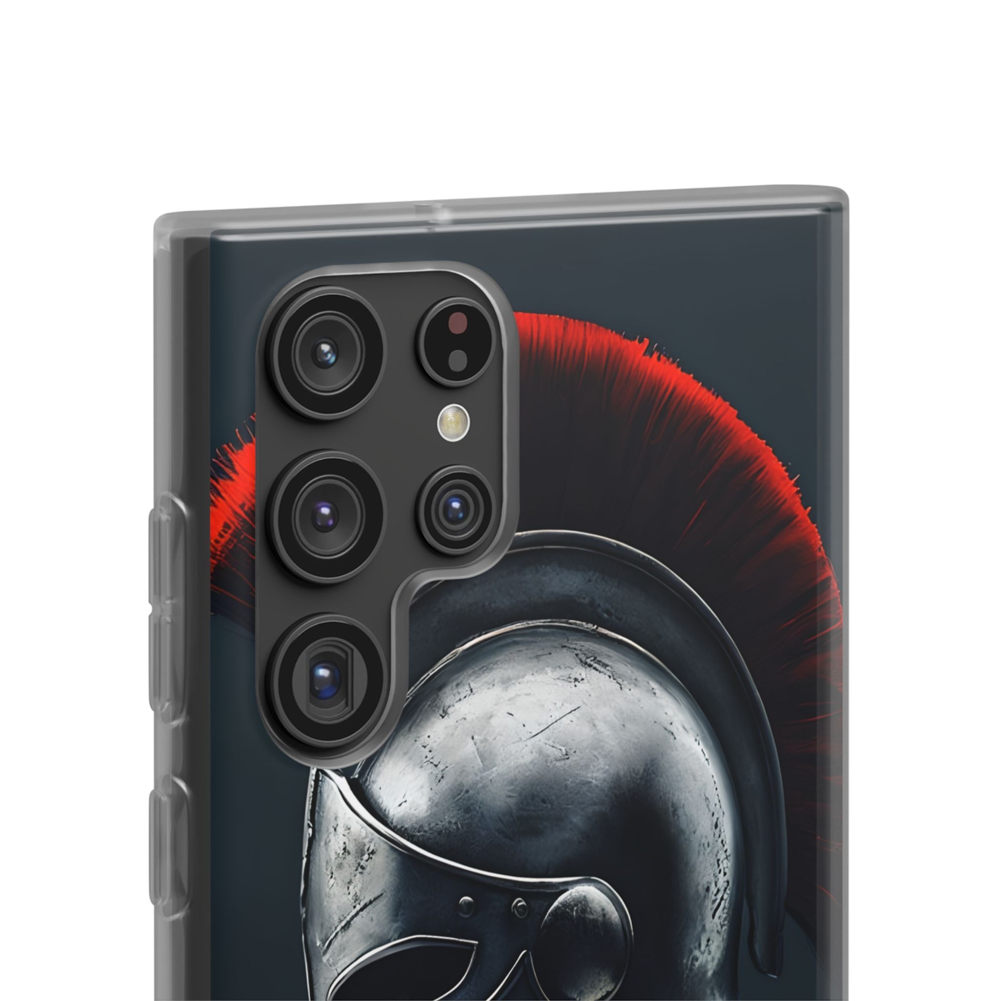 Silver Centurion Samsung S22 Ultra Case - Soft