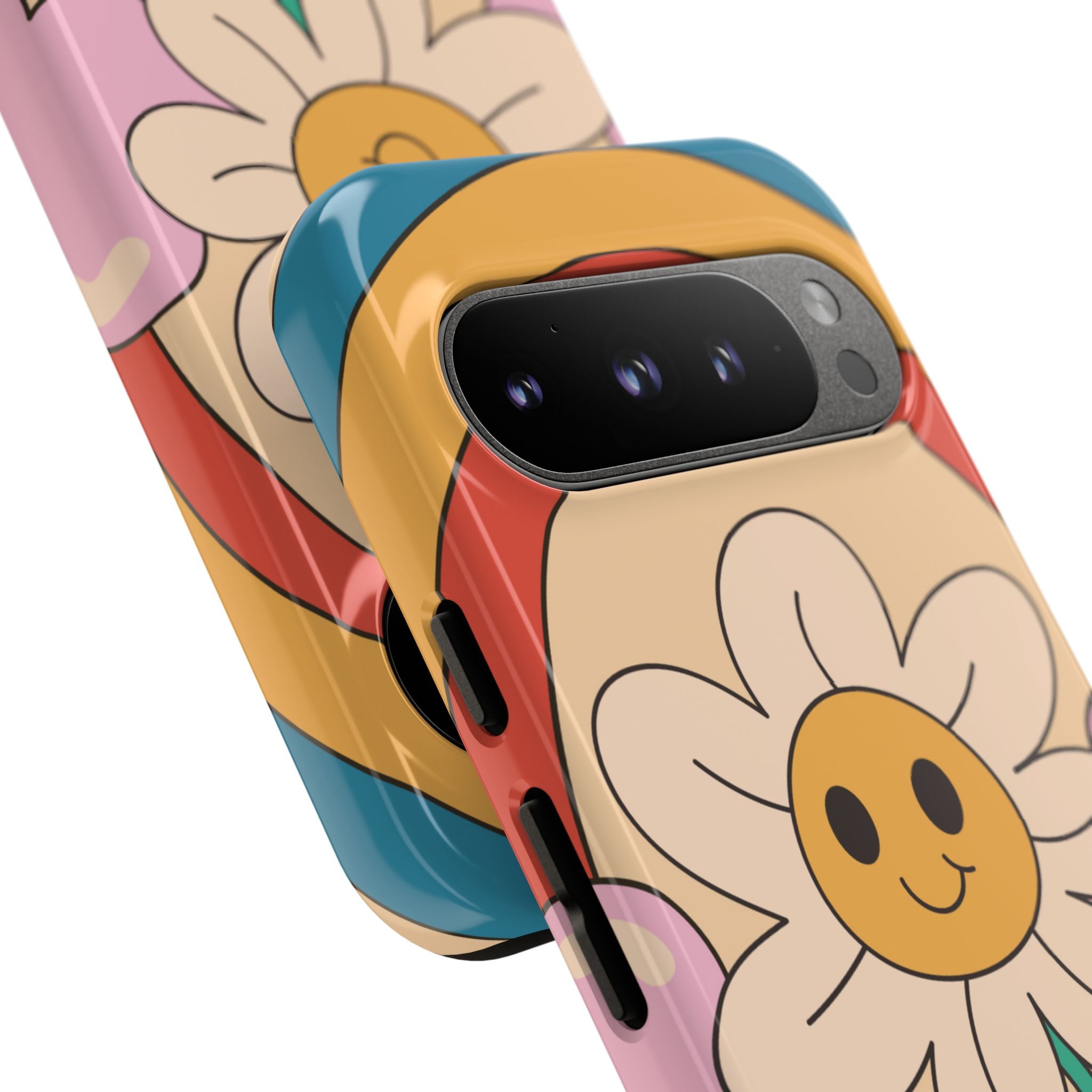 Joyful Retro Bloom - Google Pixel Case
