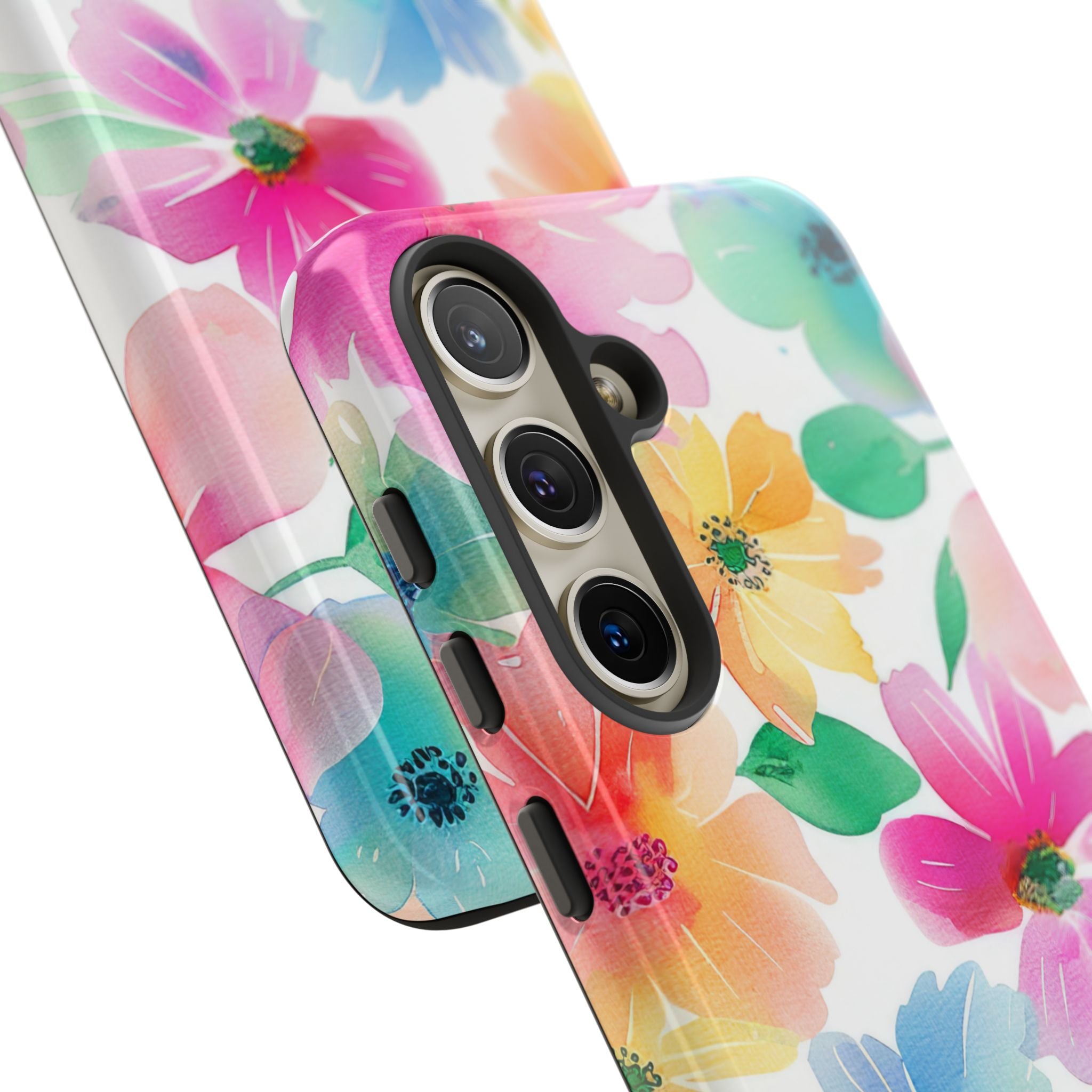 Vibrant Floral Impression - Samsung Case