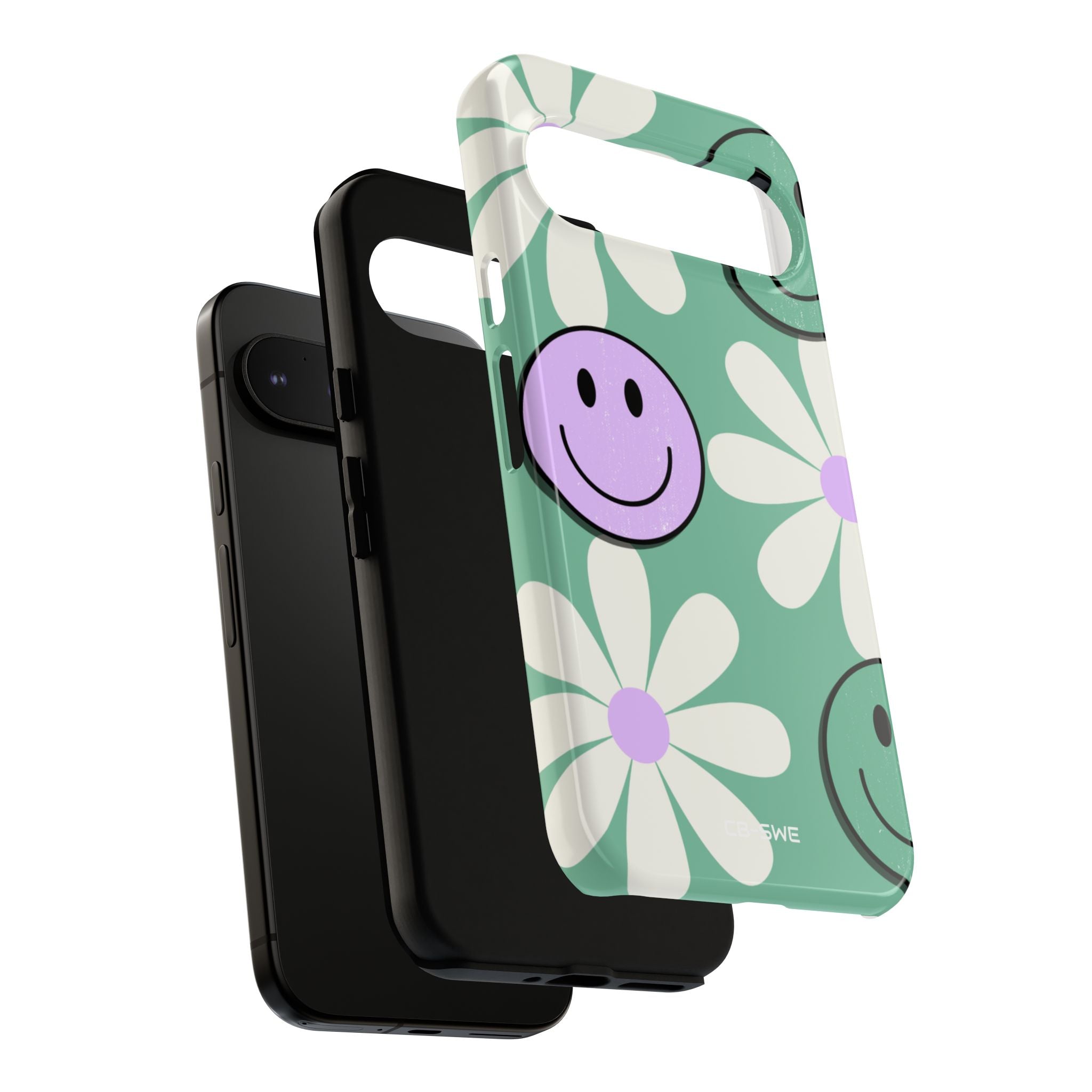 Playful Retro Blooms - Google Pixel Case