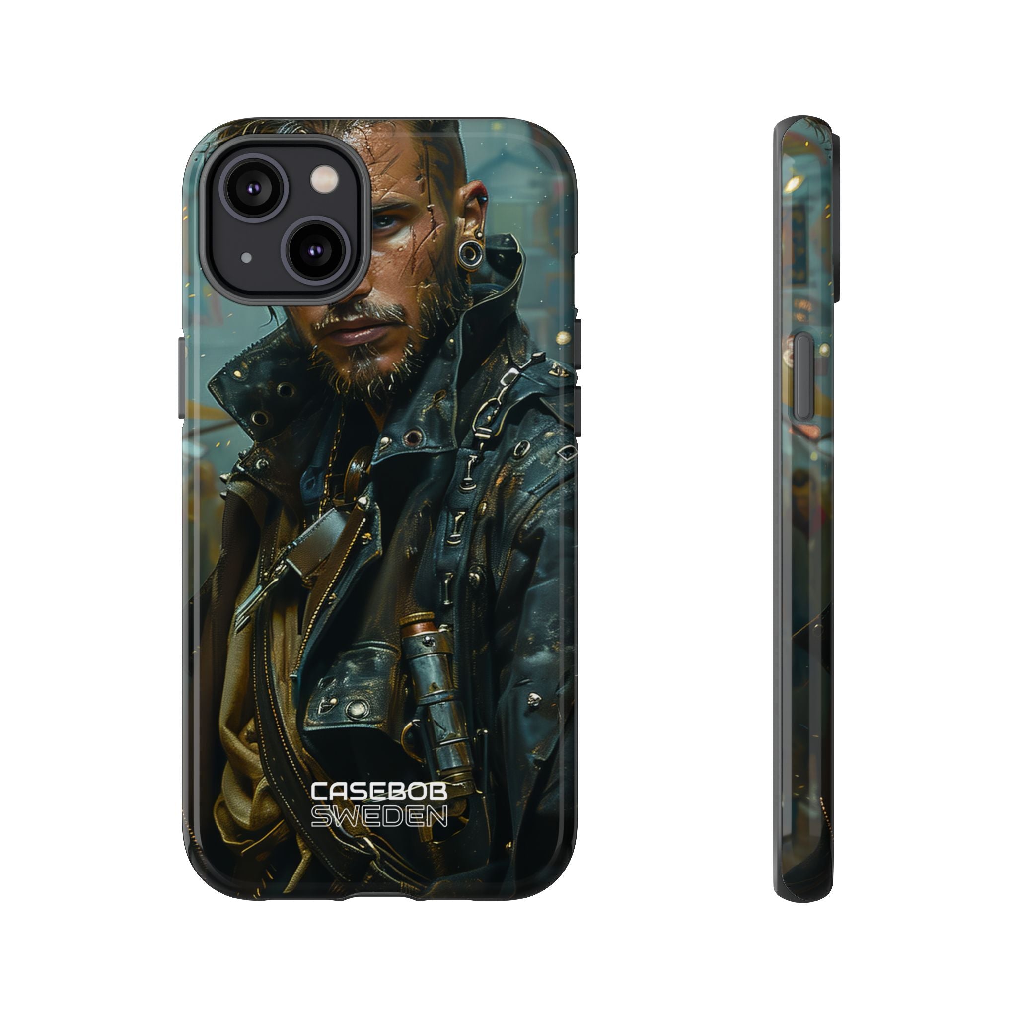 Cyber Rebel Portrait iPhone 14 - Resistente