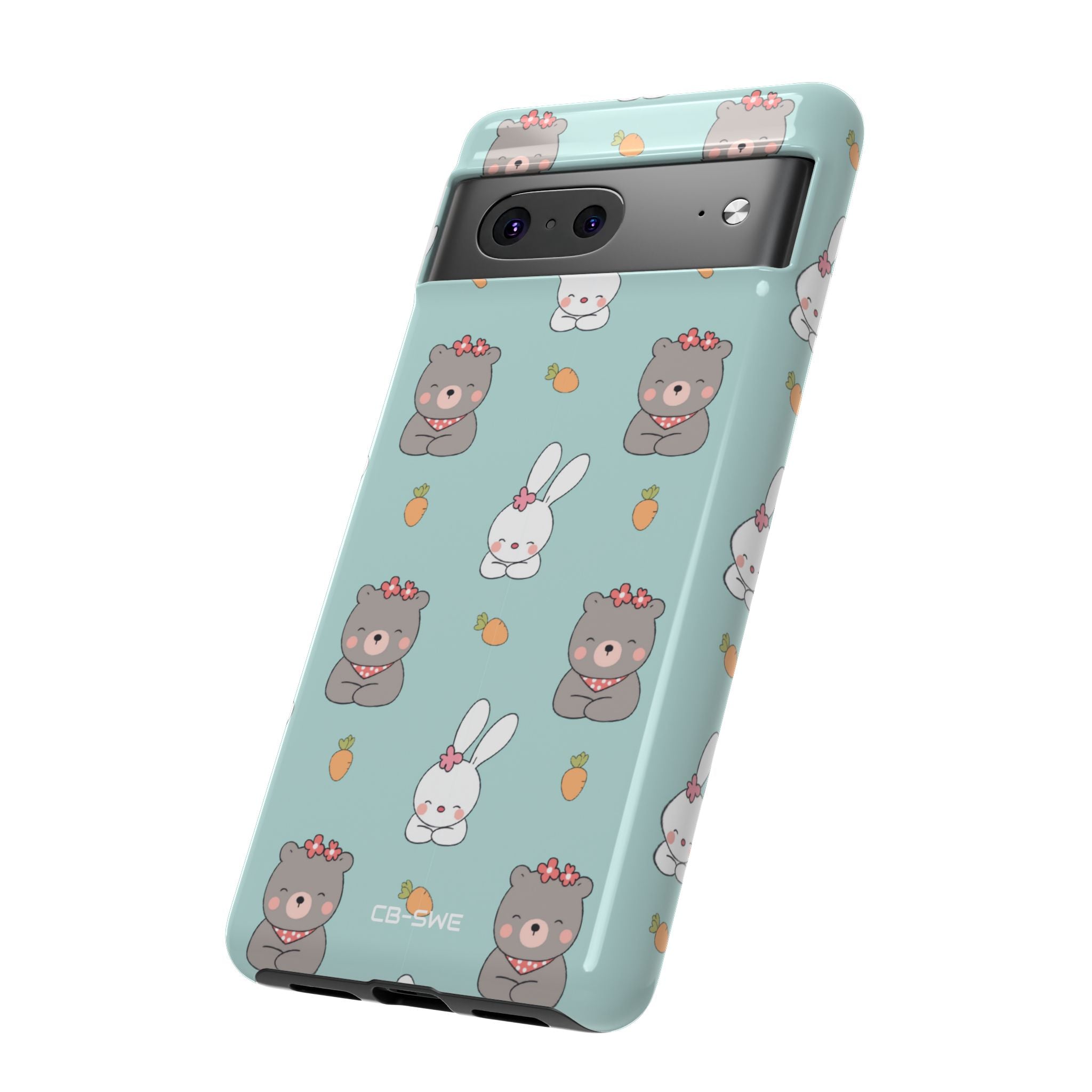 Bunnies Gather Carrots - Google Pixel Case