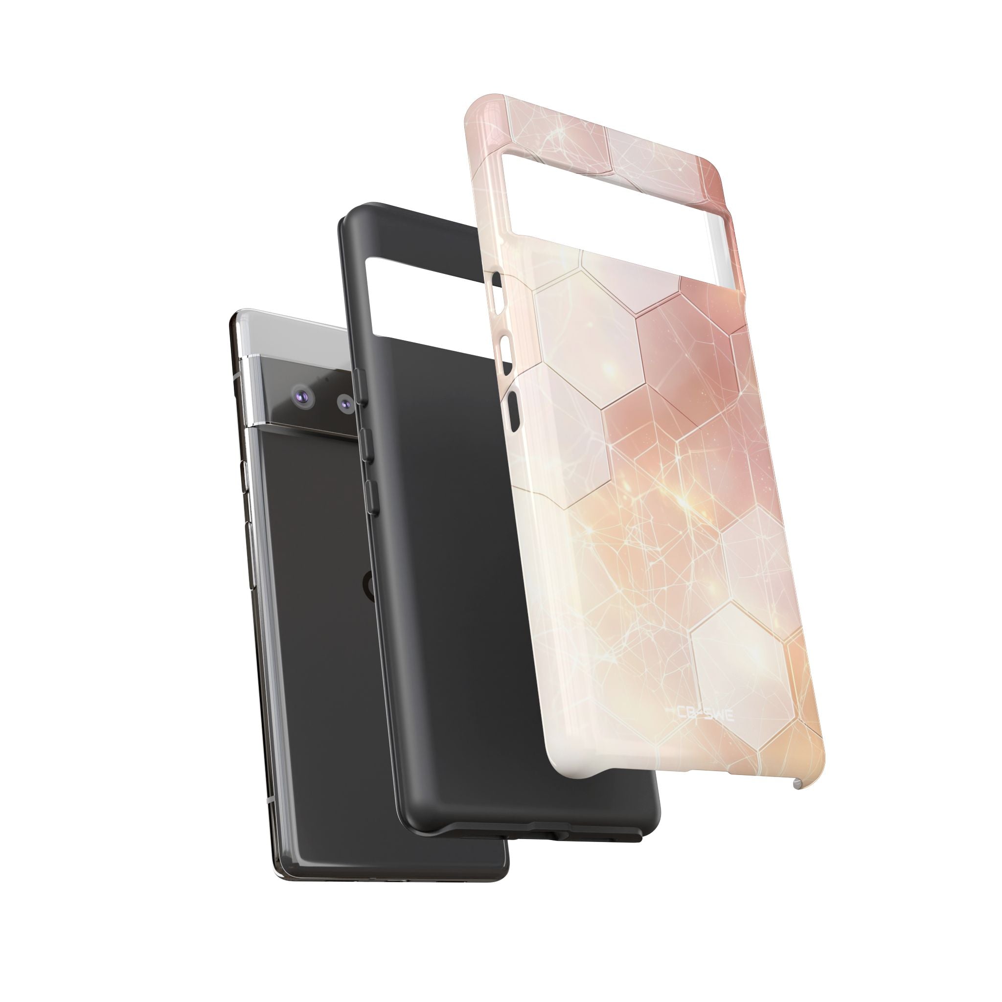 Hexagons Reflect Light - Google Pixel Case