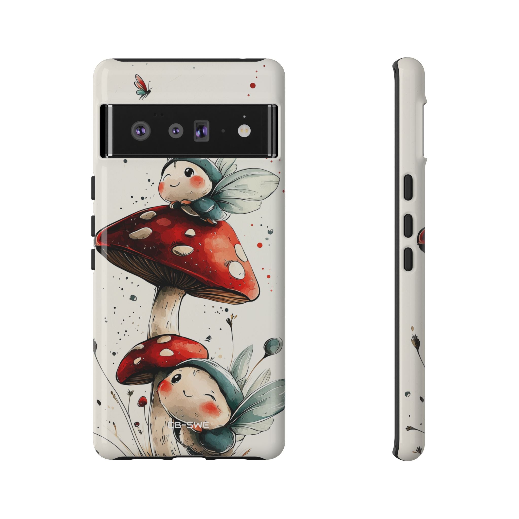 Mushrooms Entertain Fairies - Google Pixel Case