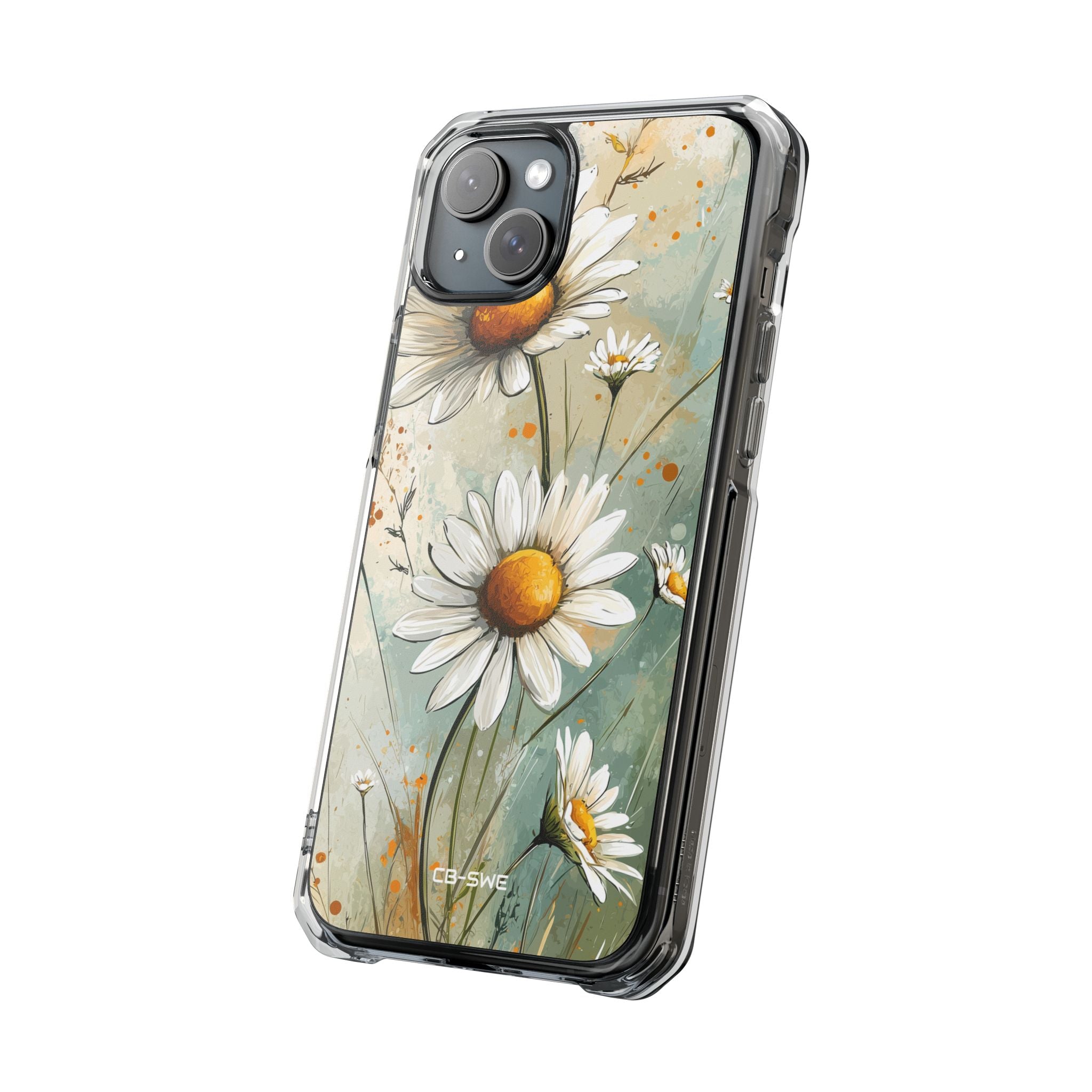 Daisies Dance Light iPhone Case - Impact