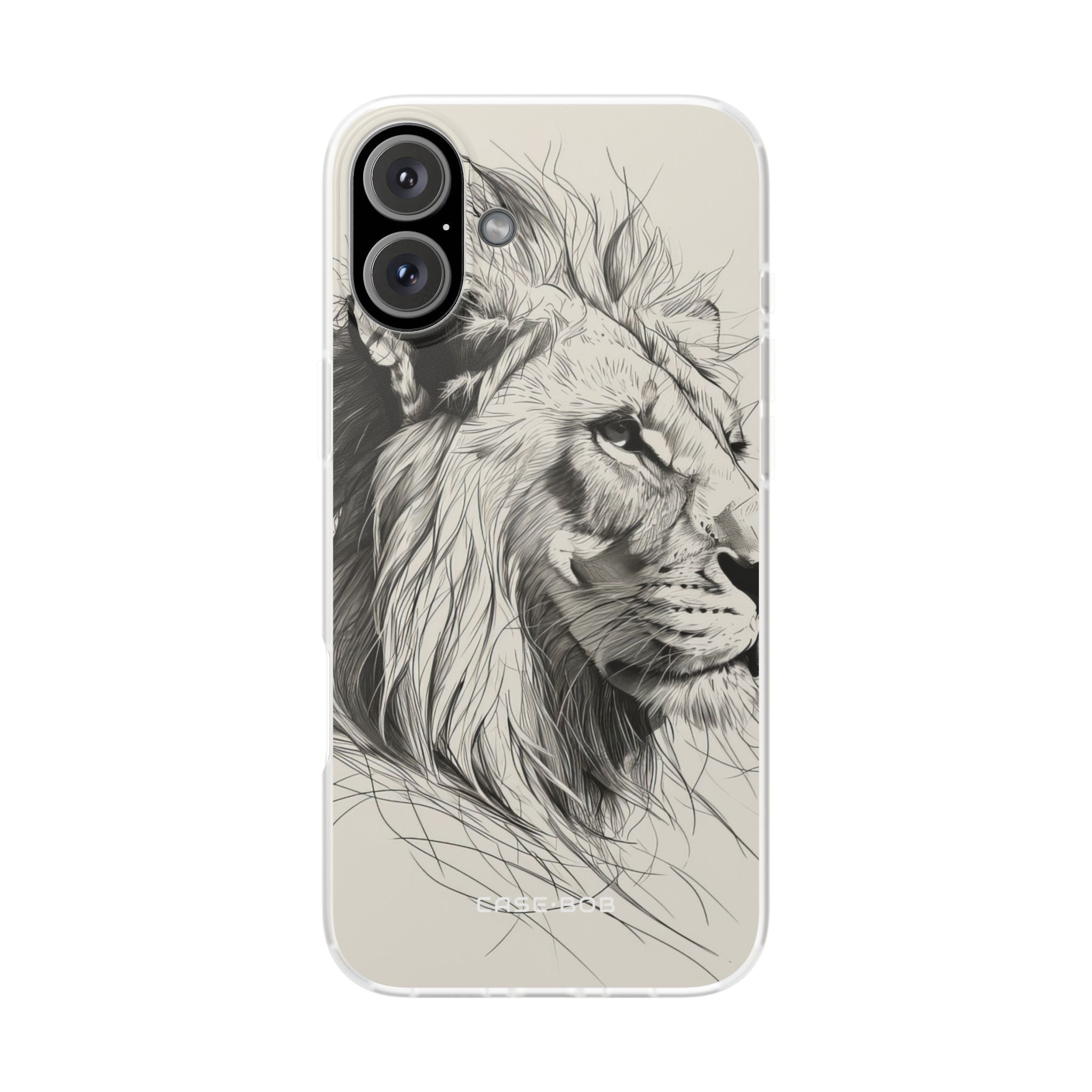 Lion Flow iPhone 16 Plus Case - Soft