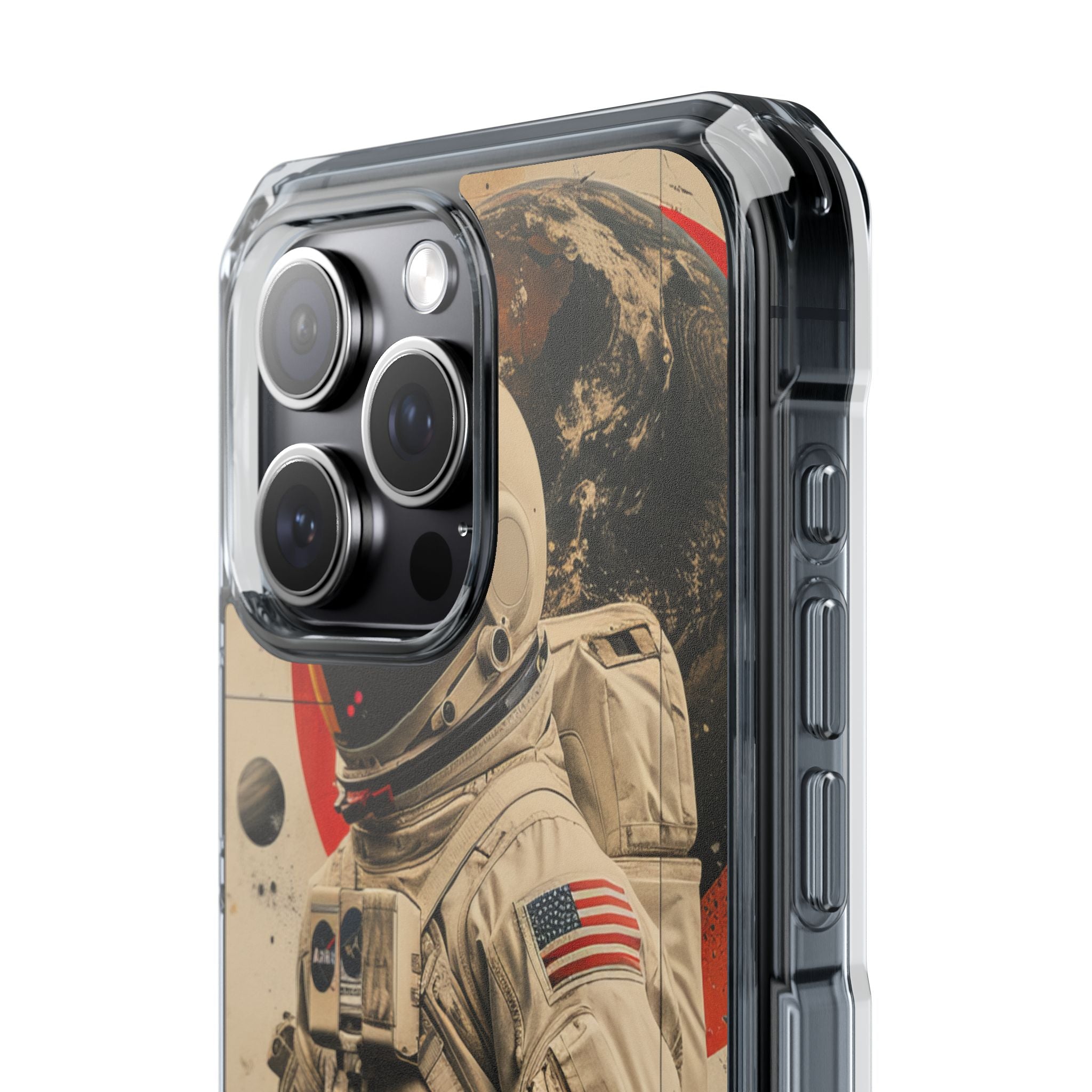Cosmic Voyager Drift iPhone 15 - Impact Clear+