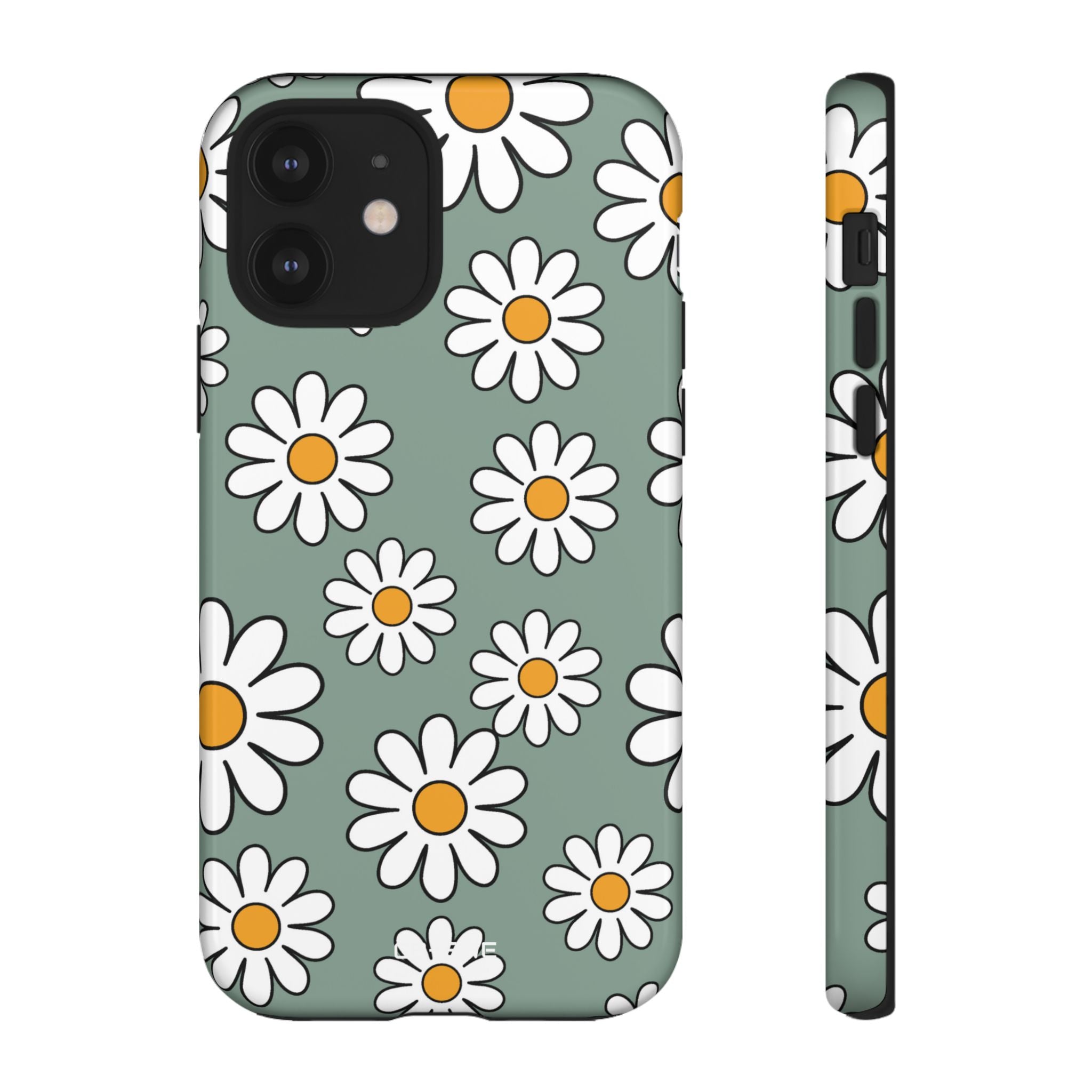 Daisies Dance Playfully - iPhone Case