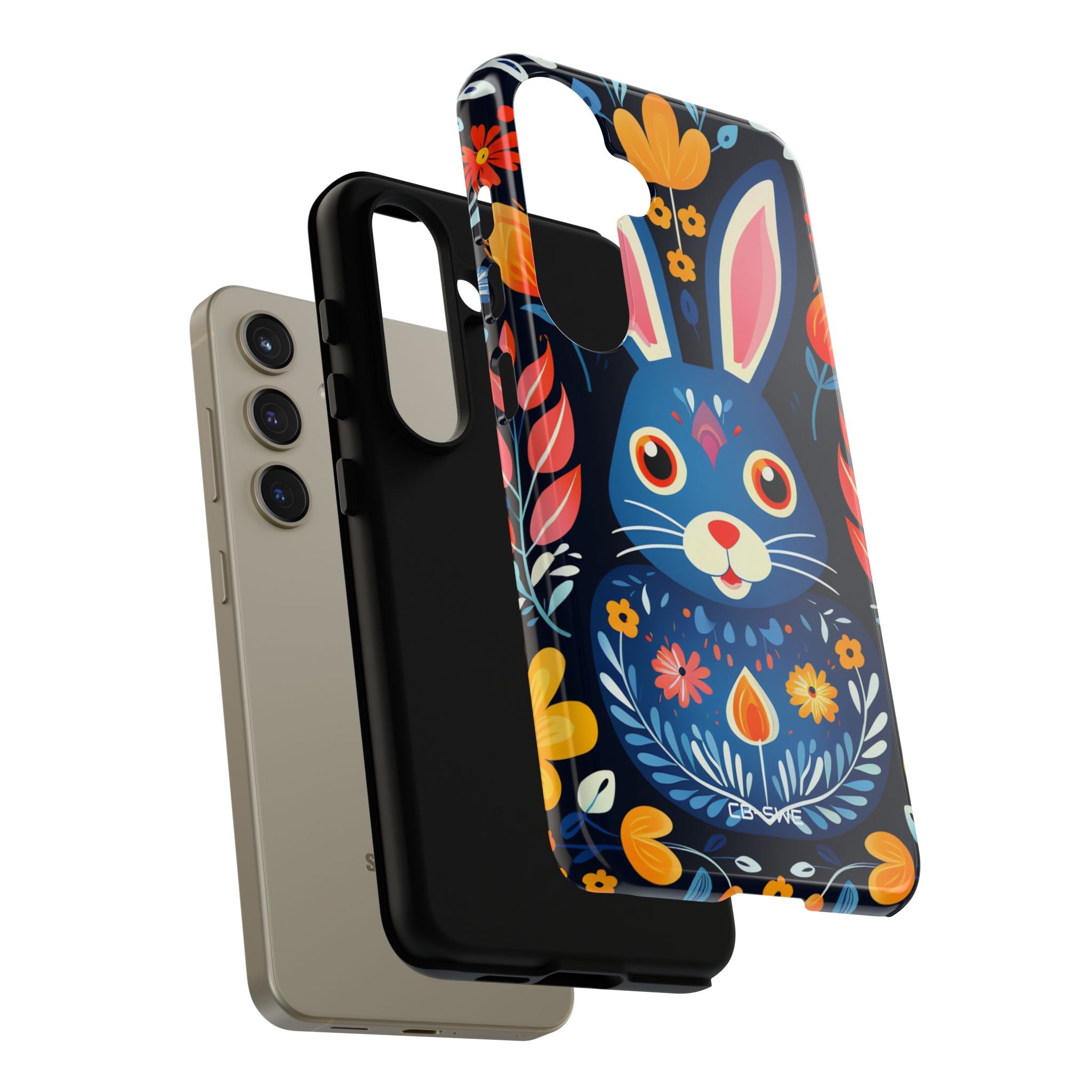 Bunny Jumps Joyfully - Samsung Case