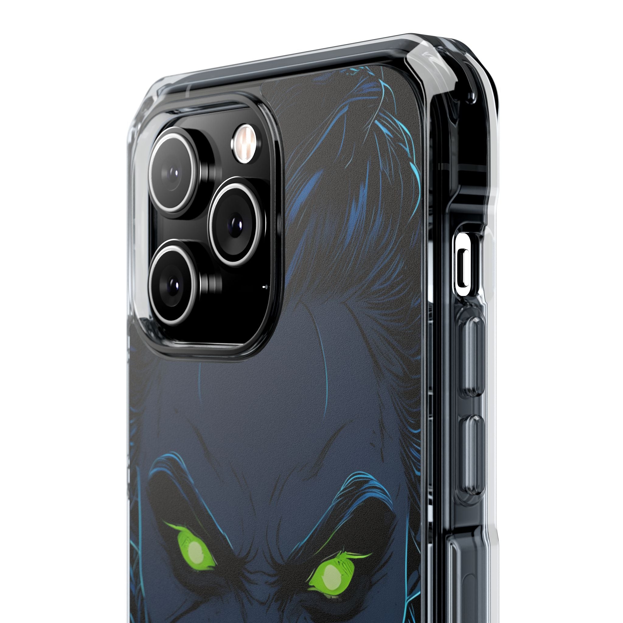 Glowing Eyes Dark Fiend iPhone Case - Impact