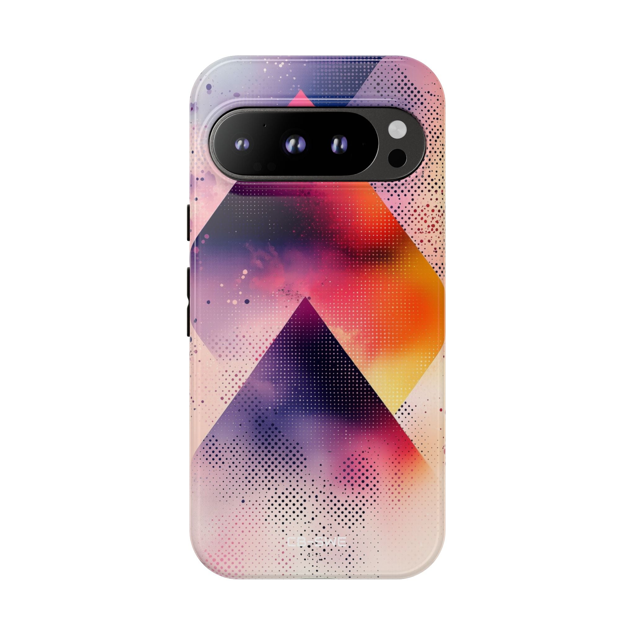 Vivid Triangles Ascend - Google Pixel Case