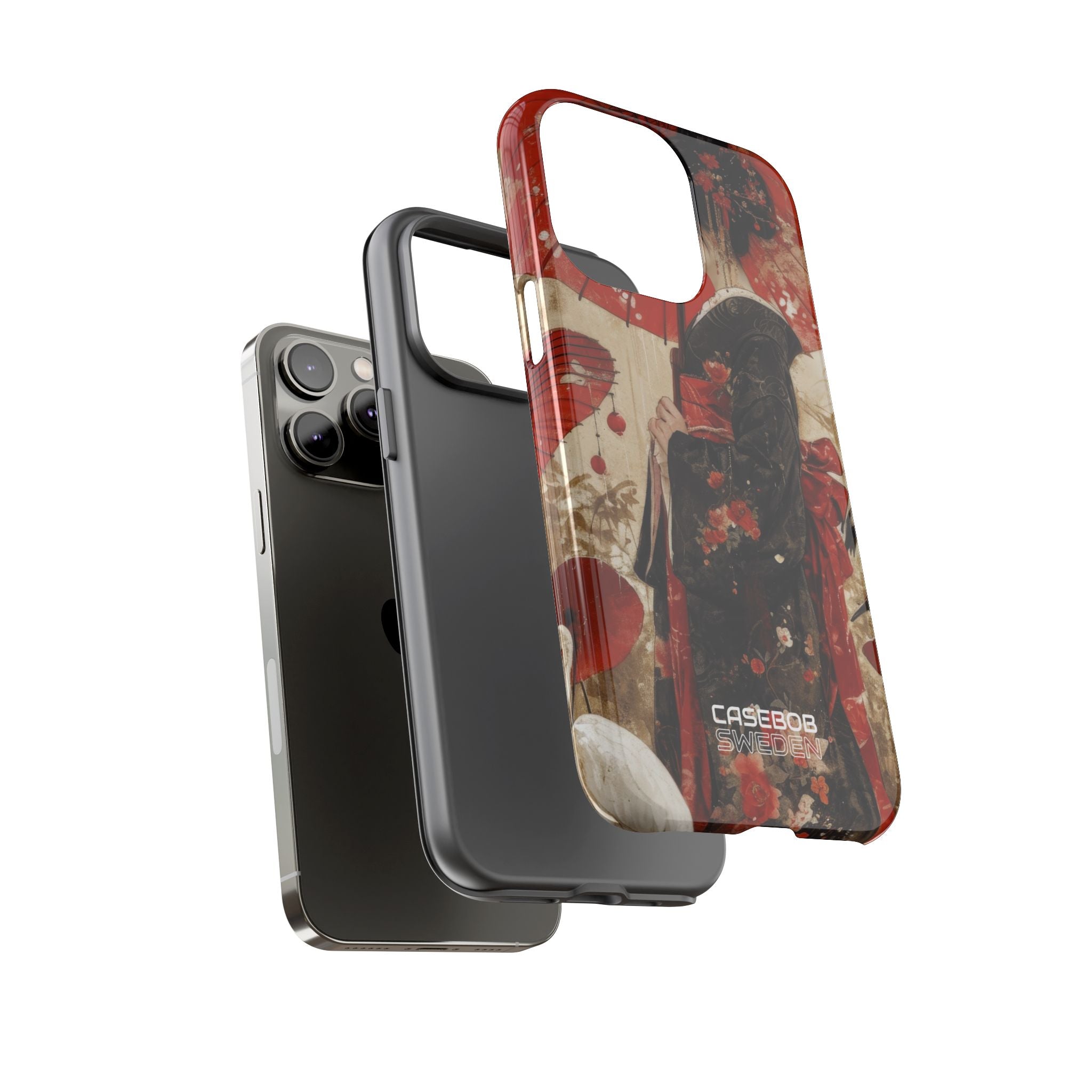 Scarlet Crane Dreams iPhone 14 - Resistente
