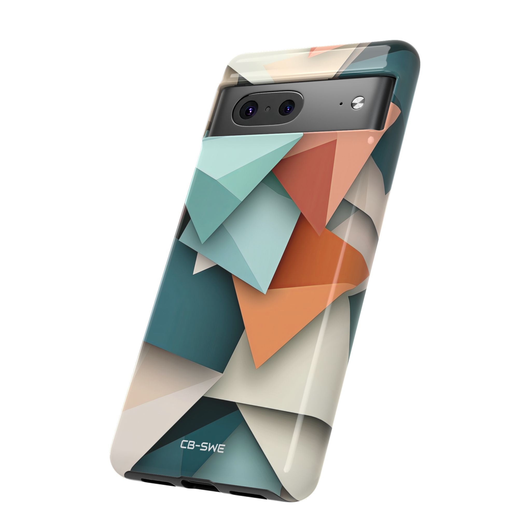 Geometric Color Harmony - Google Pixel Case