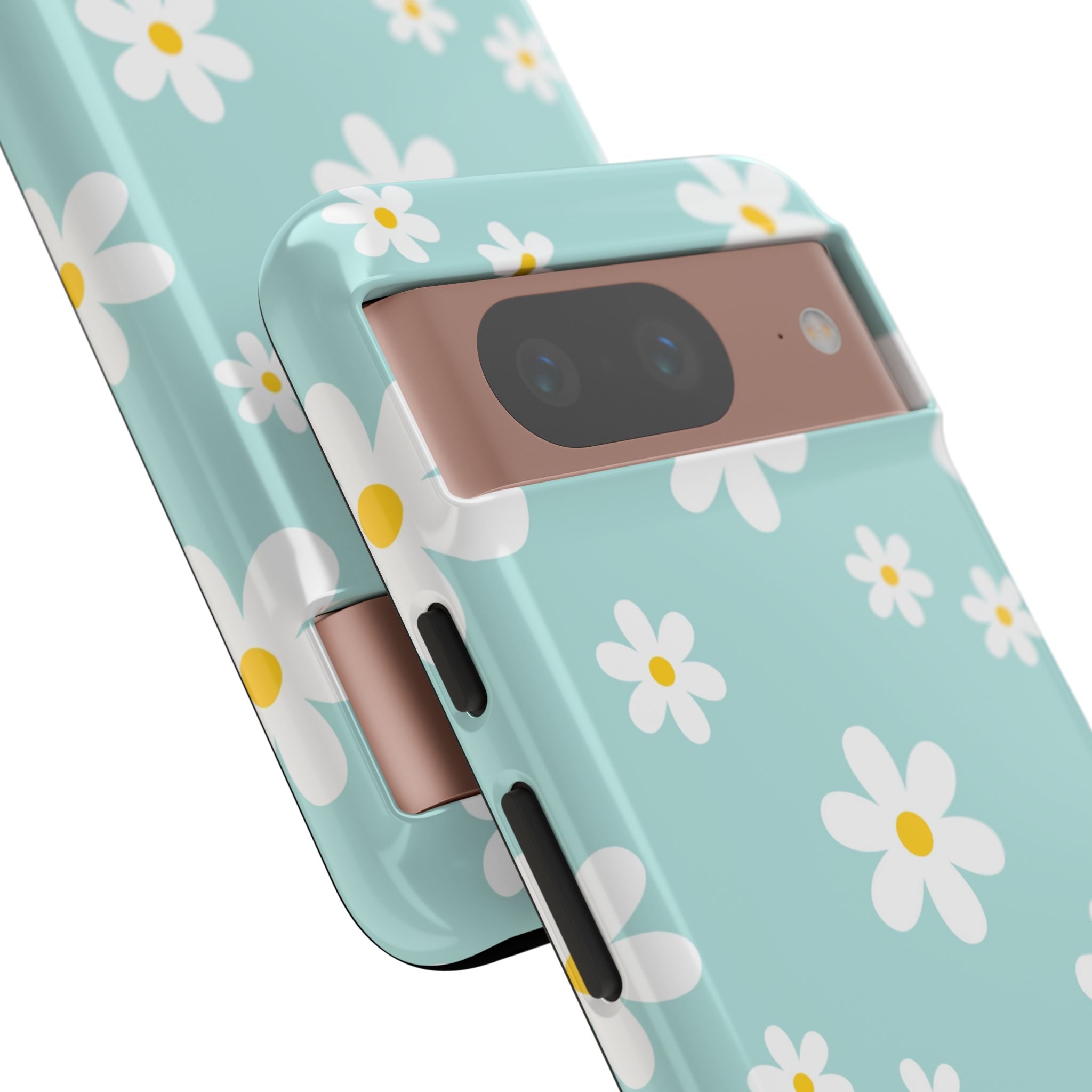 Daisies On Blue - Google Pixel Case