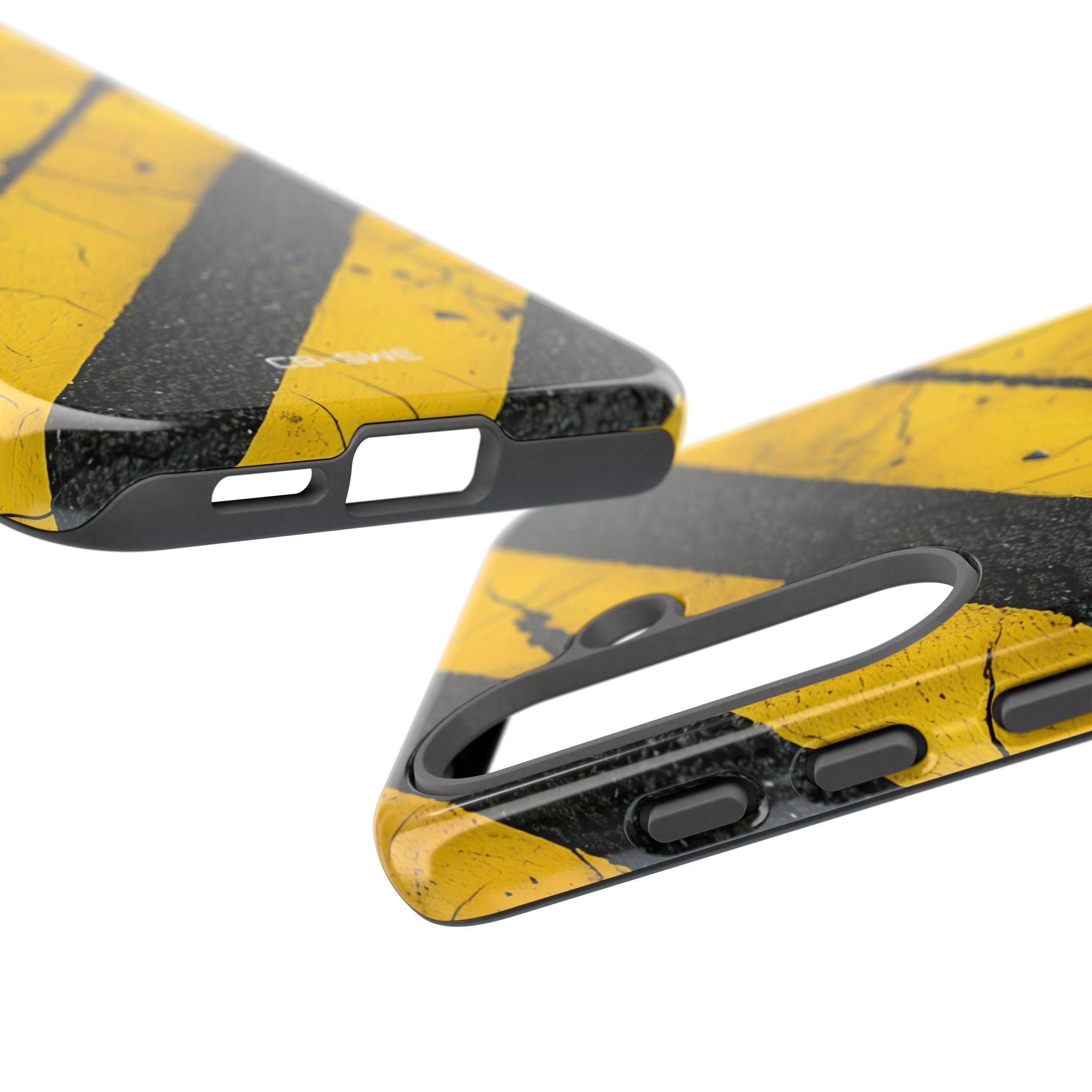 Cracked Hazard Lines - Samsung Case