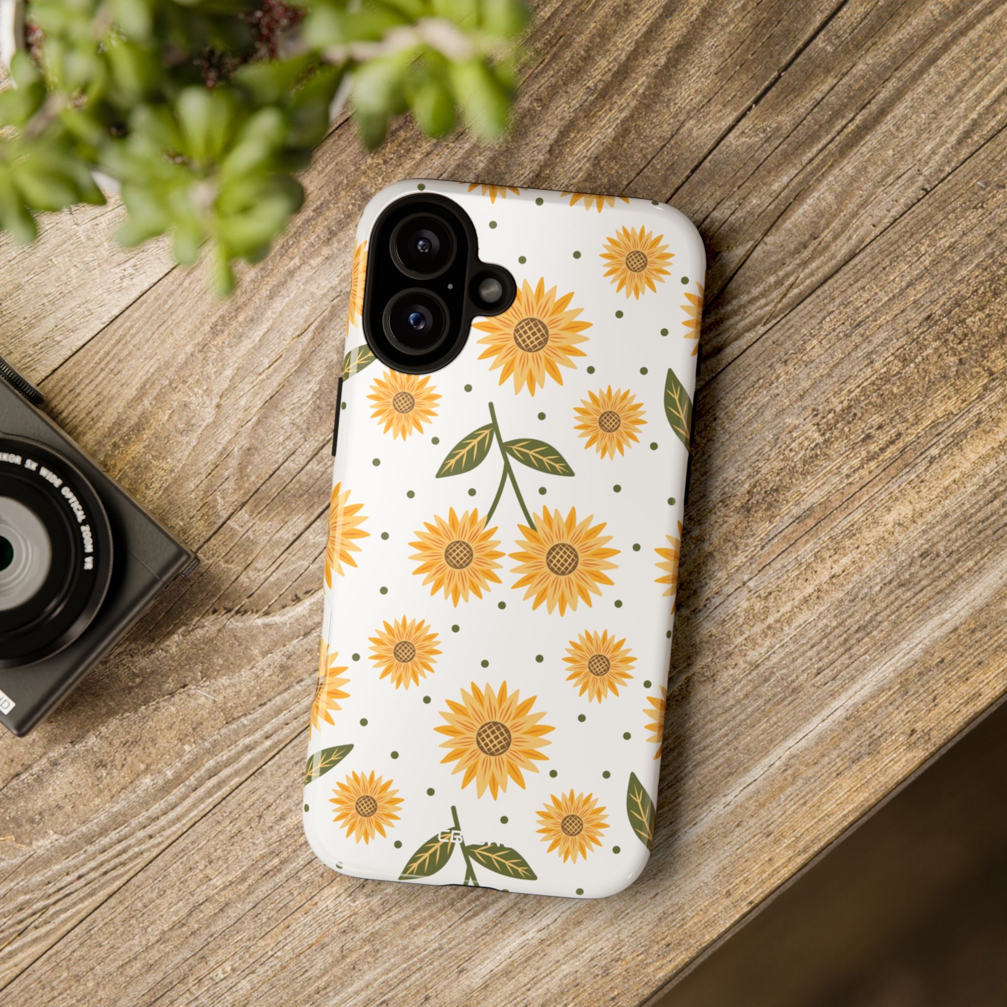 Sunflowers Dance Brightly - iPhone Case