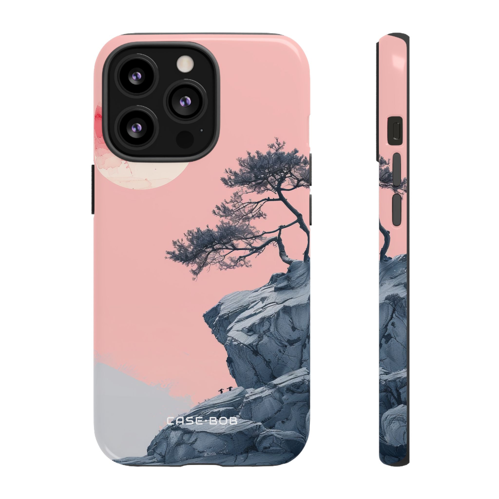 Crimson Moon Tree iPhone 13 Pro Case - Tough