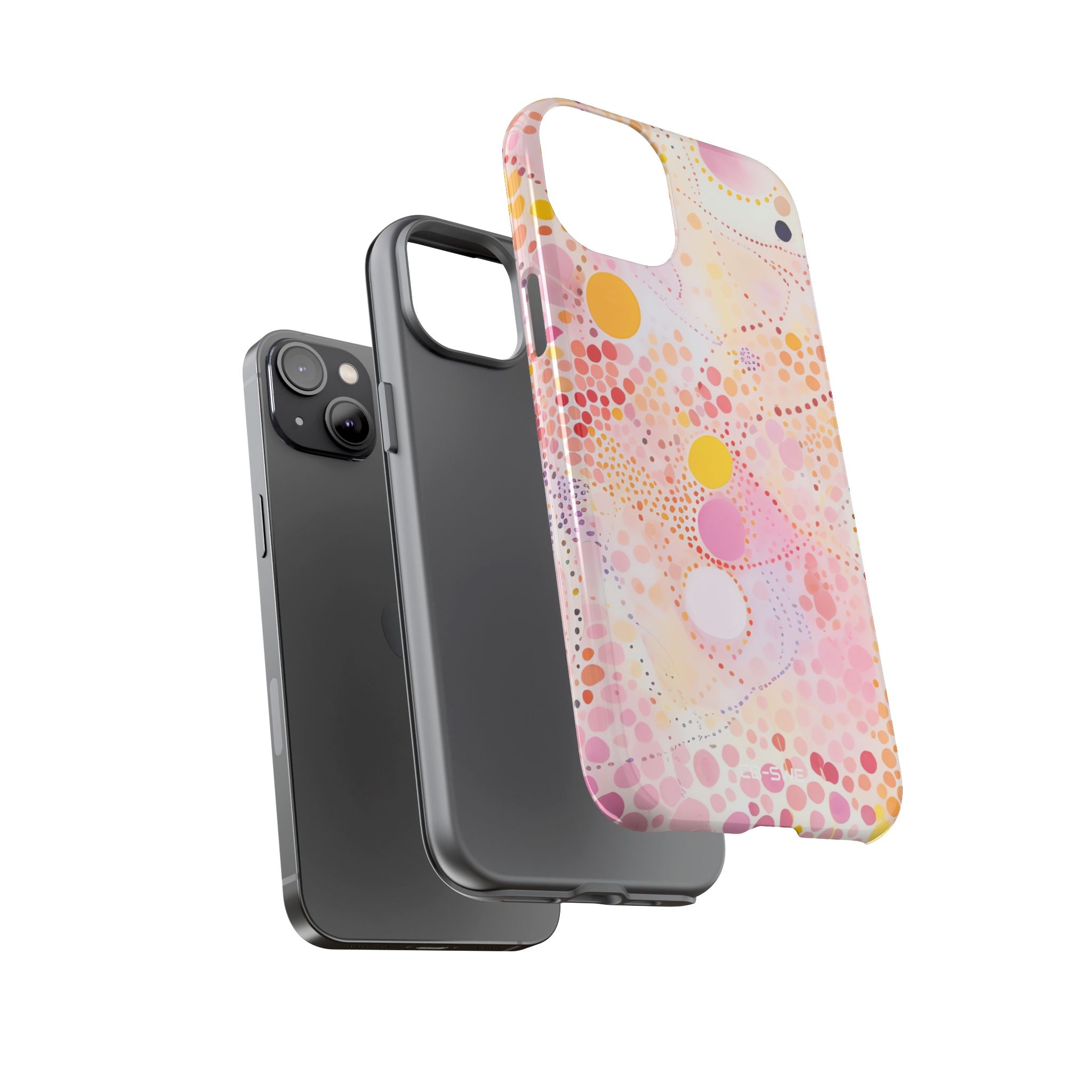 Bubbles Dance Light - iPhone Case