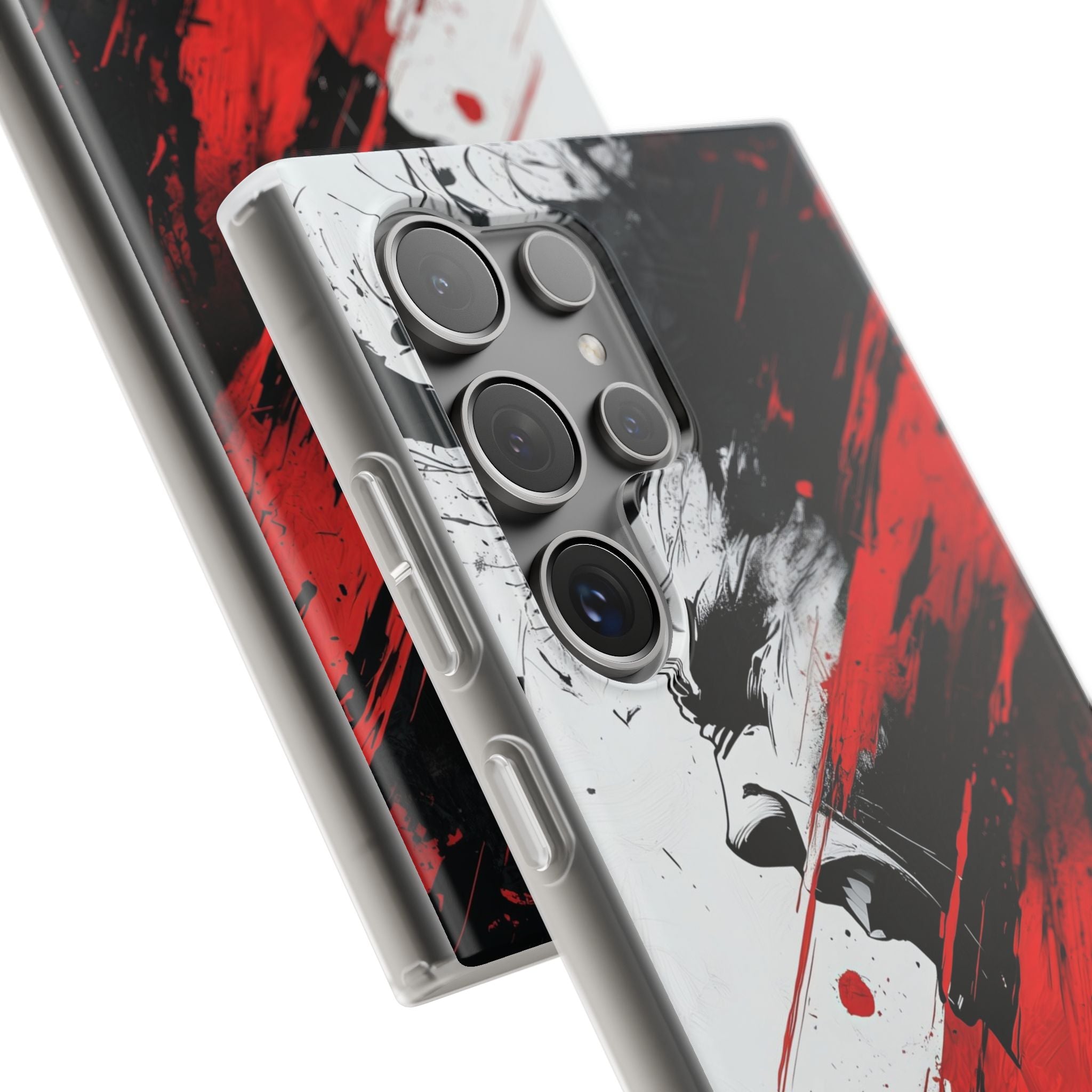 Yelling Profile Burst Samsung S24 Ultra Case - Soft