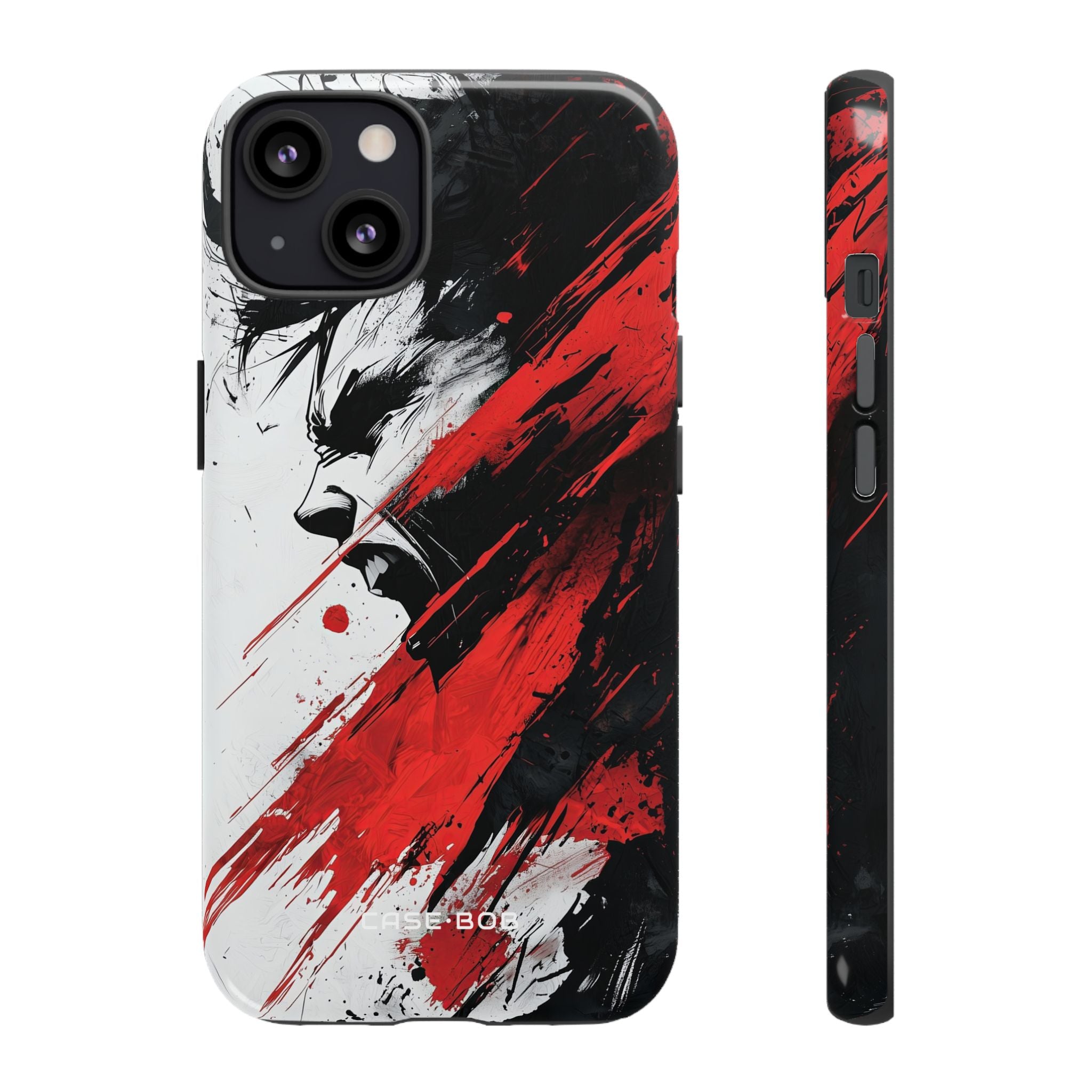 Yelling Profile Burst iPhone 13 Case - Tough