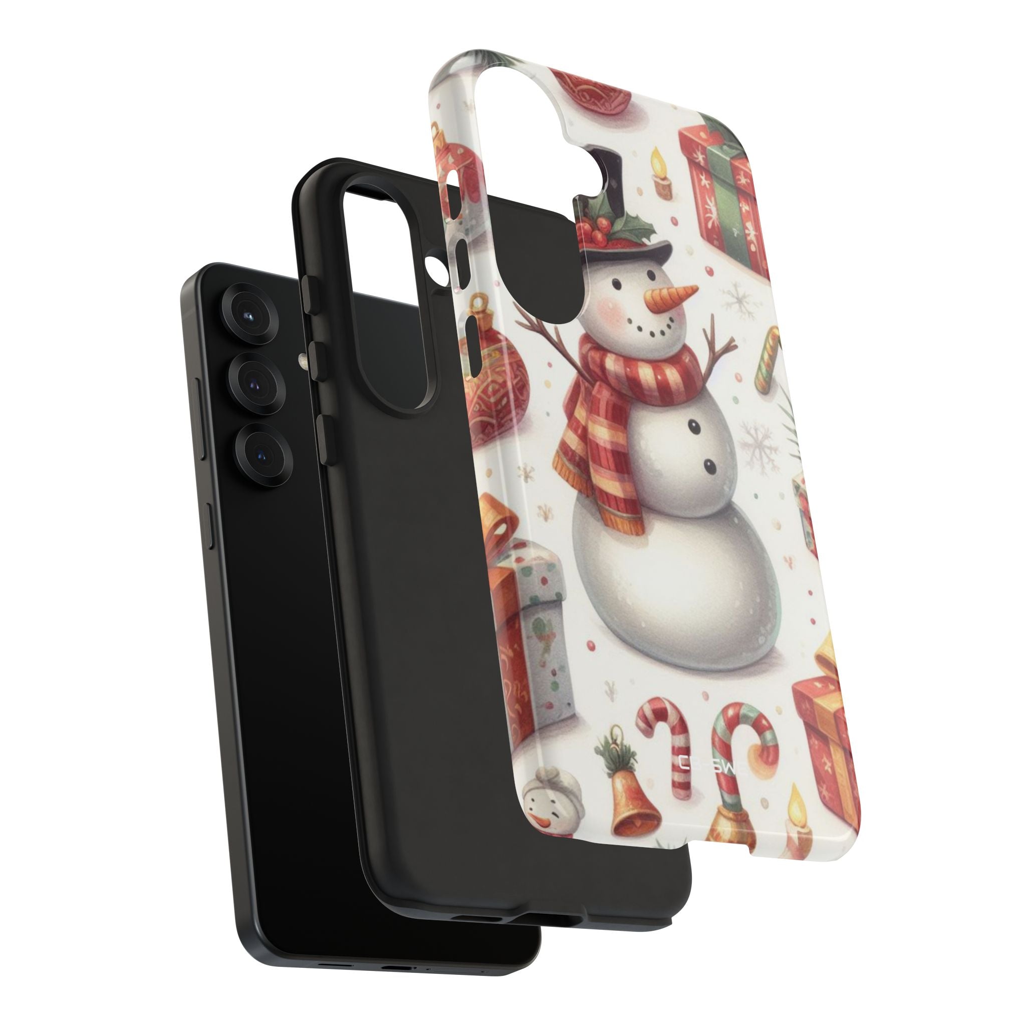 Snowman Wears Scarf - Samsung Case