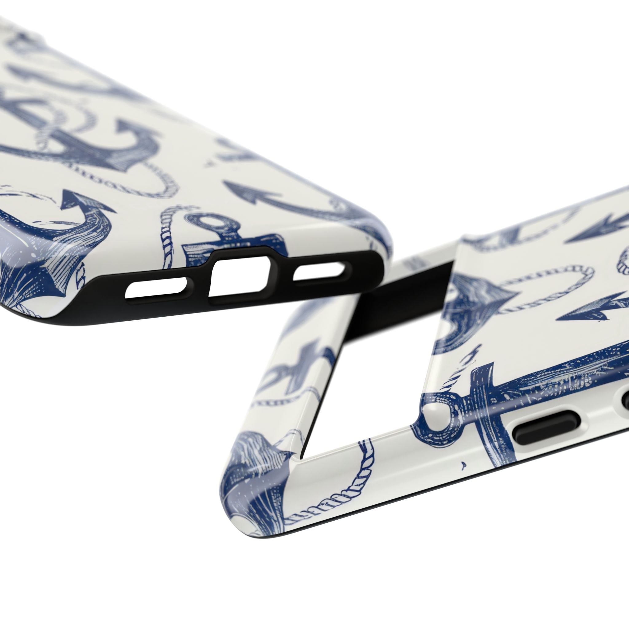 Navy Anchor Loop Google Pixel 8 Pro Case - Tough