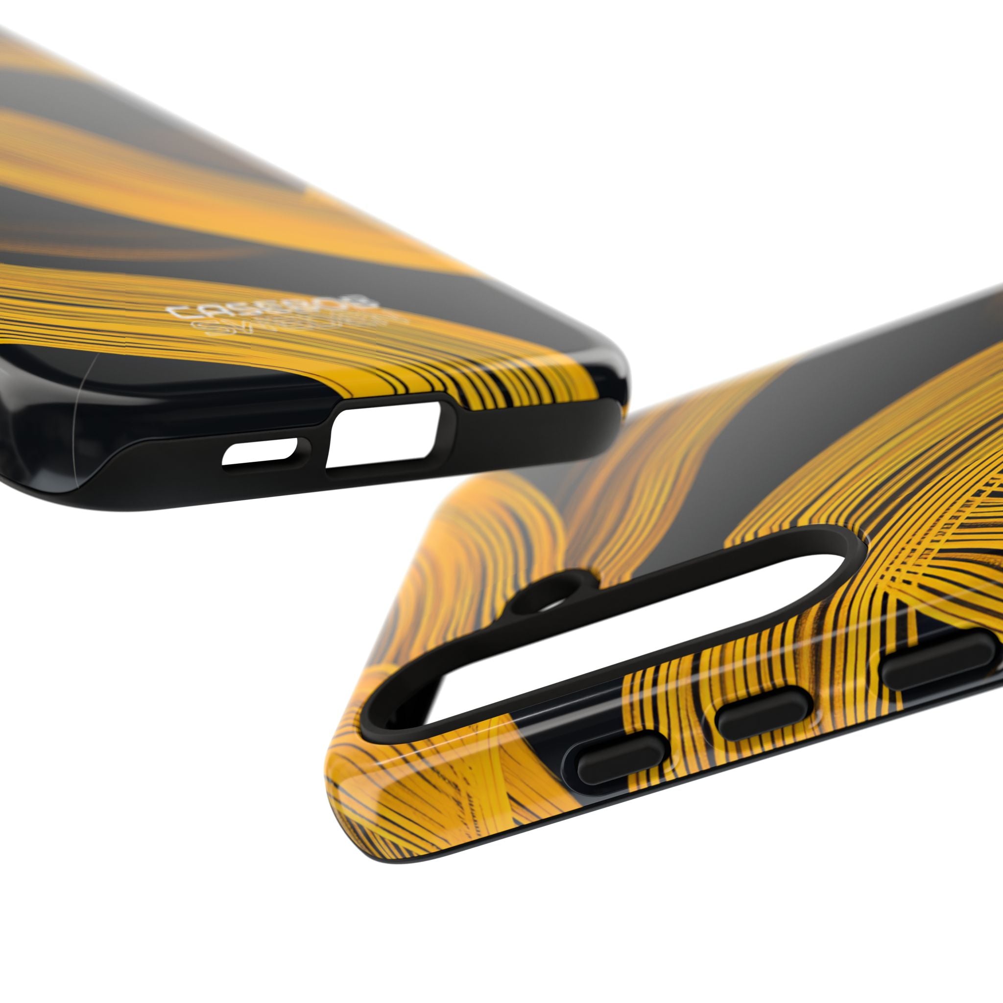 Linee Fluttuanti Gialle Samsung S24 - Tough