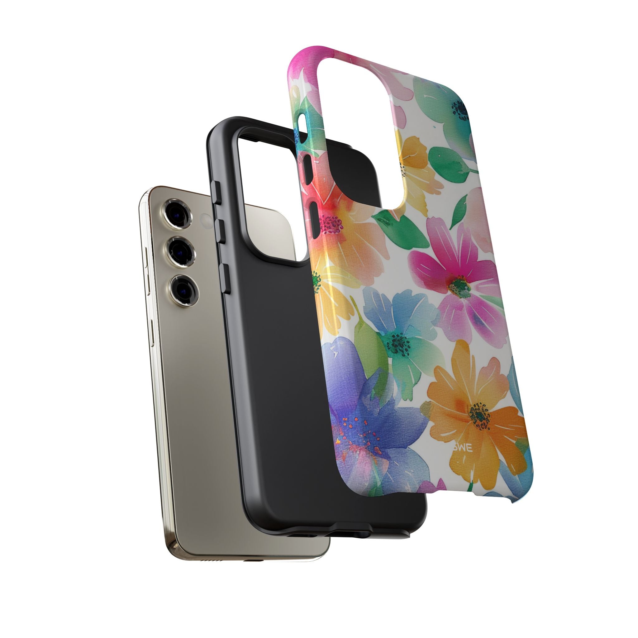 Vibrant Floral Impression - Samsung Case