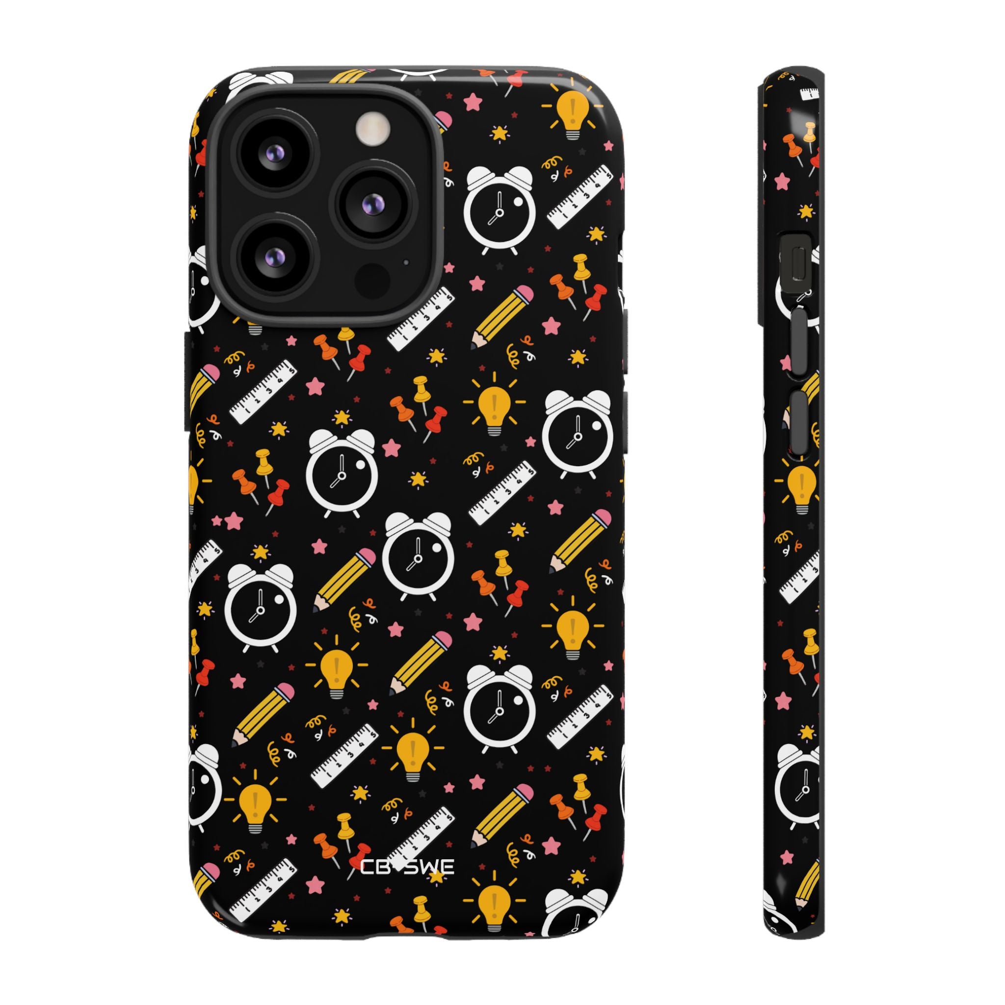 Bright Pencils Twirl - iPhone Case