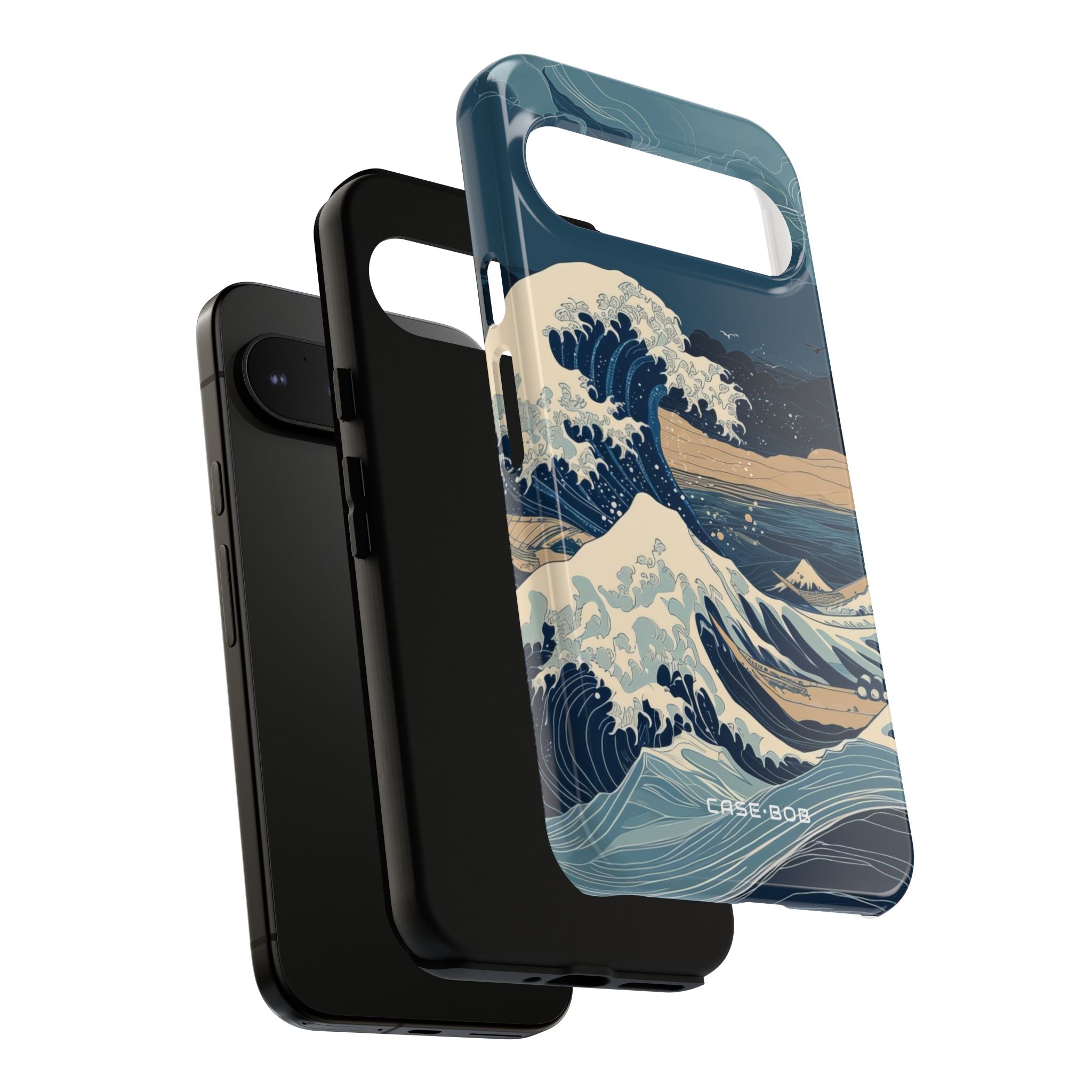 Cresting Blue Wave Google Pixel 9 Pro XL Case - Tough