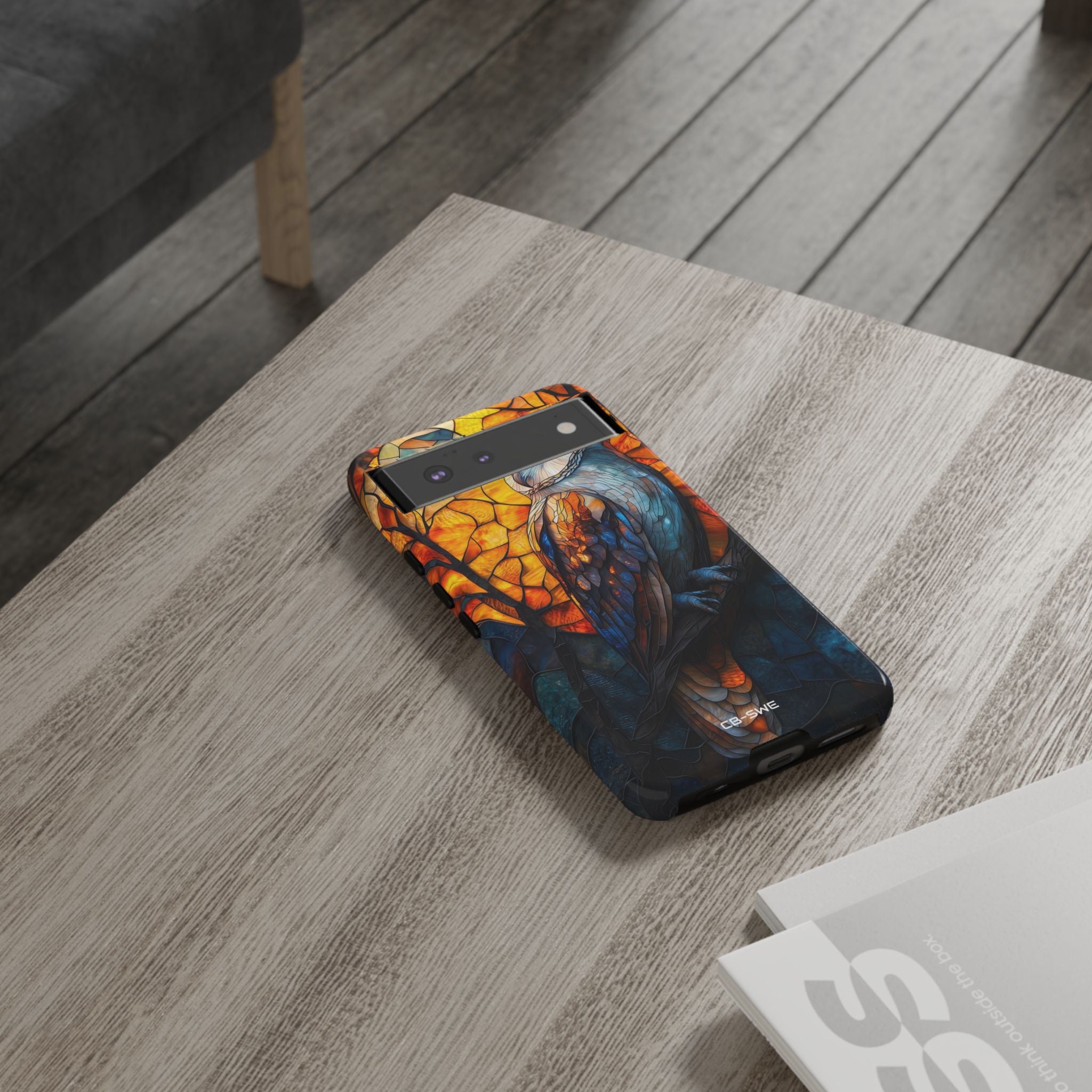 Owl Gazes Moonlight - Google Pixel Case