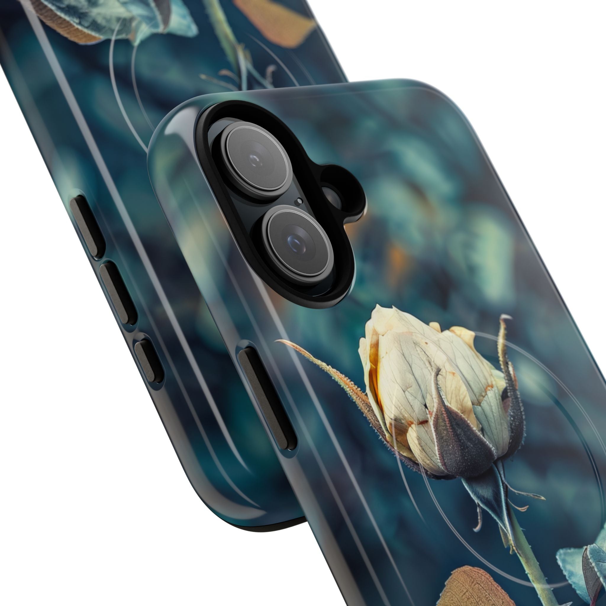 Mystic Rosebud Bloom iPhone 16 - Tough+
