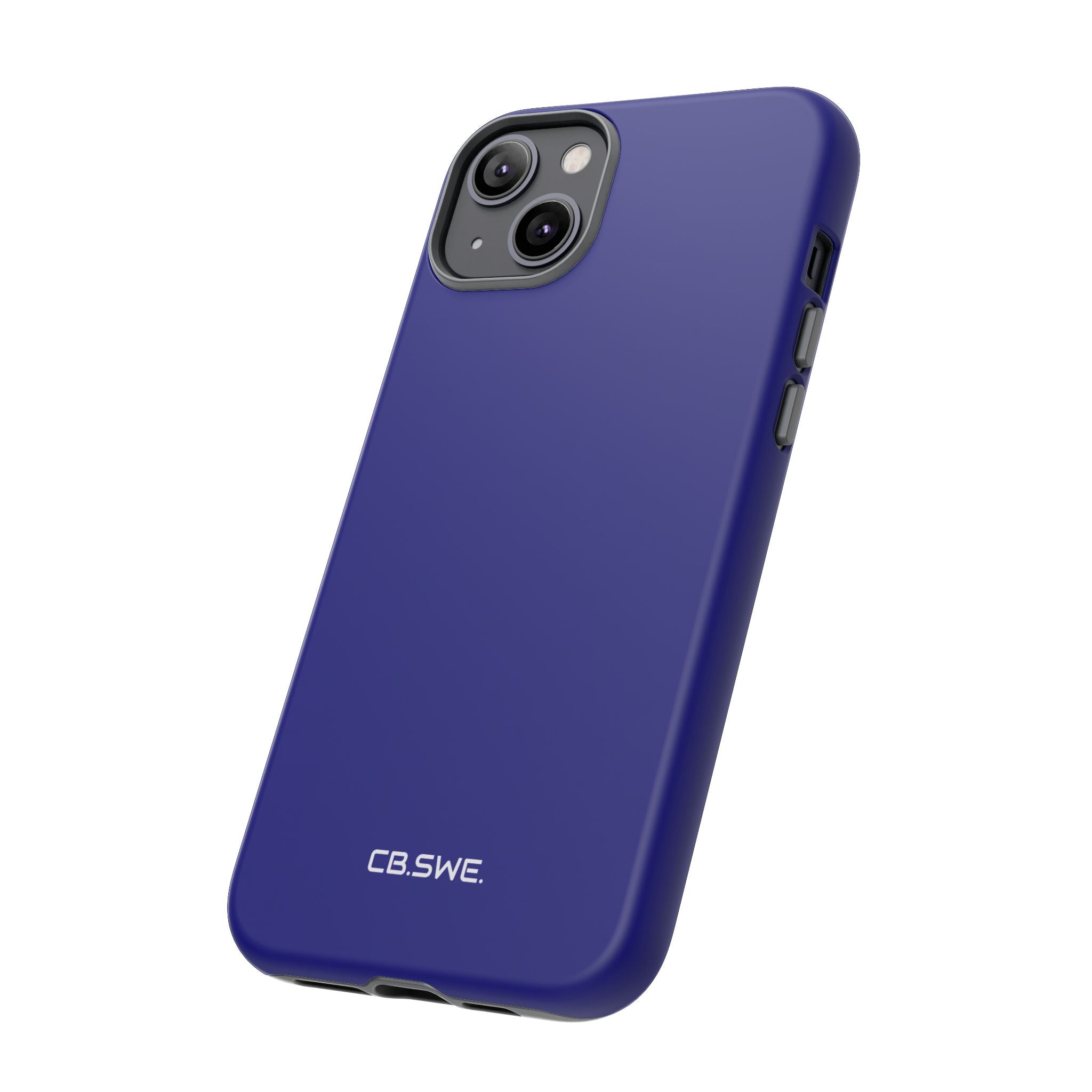 Navy Blue iPhone Case - Tough