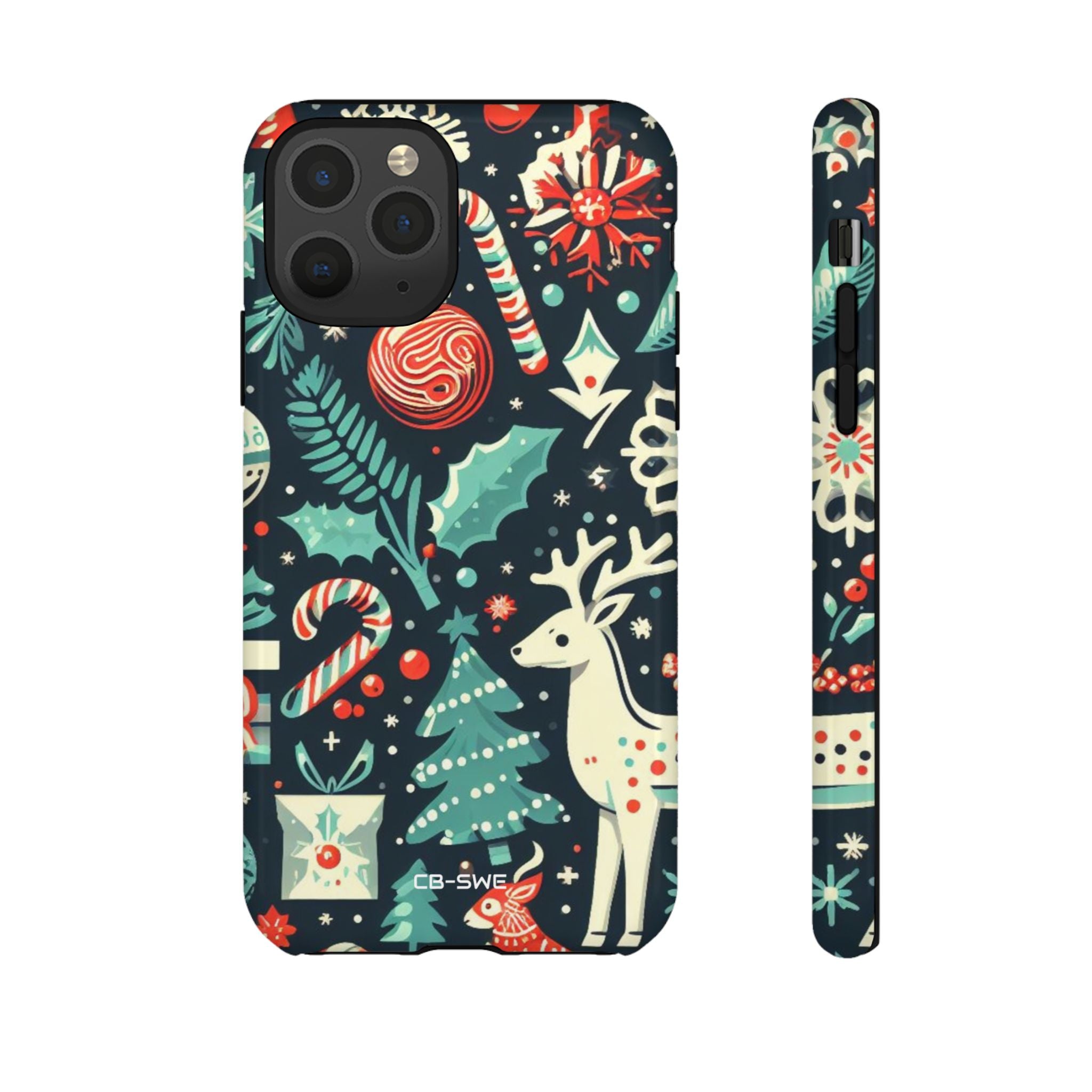Festive Reindeer Dance - iPhone Case