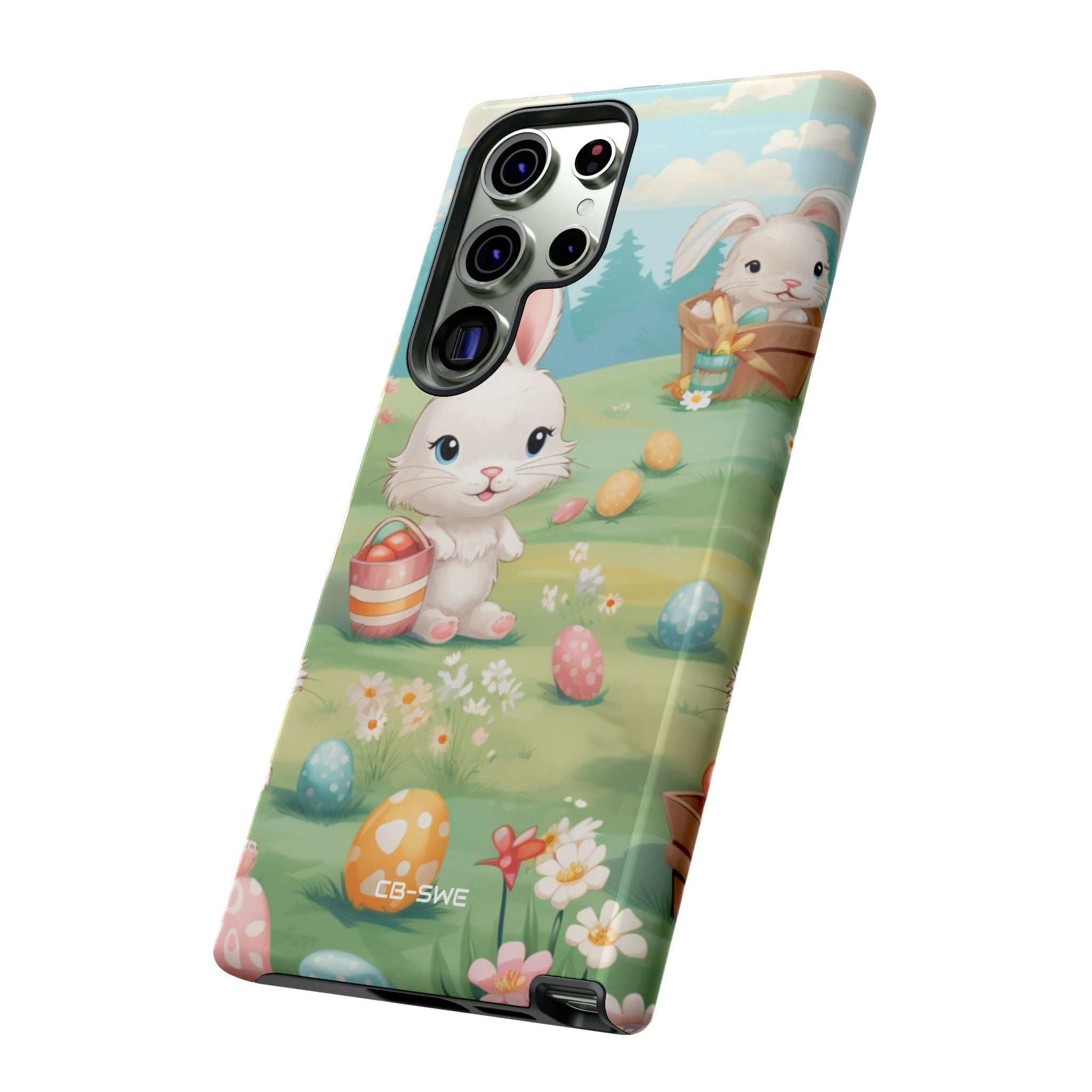 Bunnies Hunt Eggs - Samsung Case