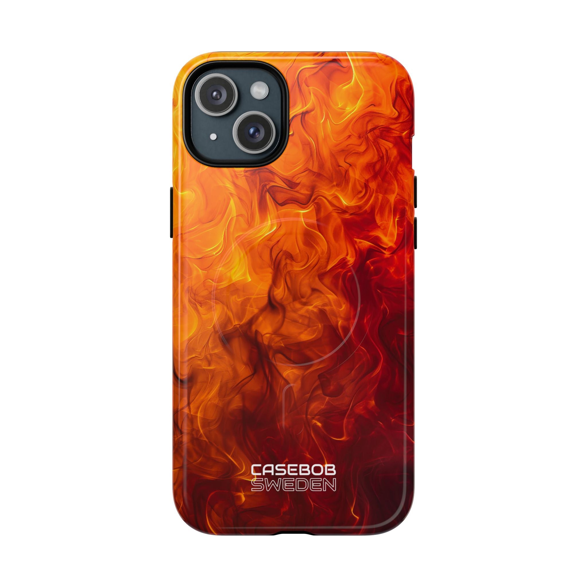 Flaming Energy Swirl iPhone 15 - Tough+