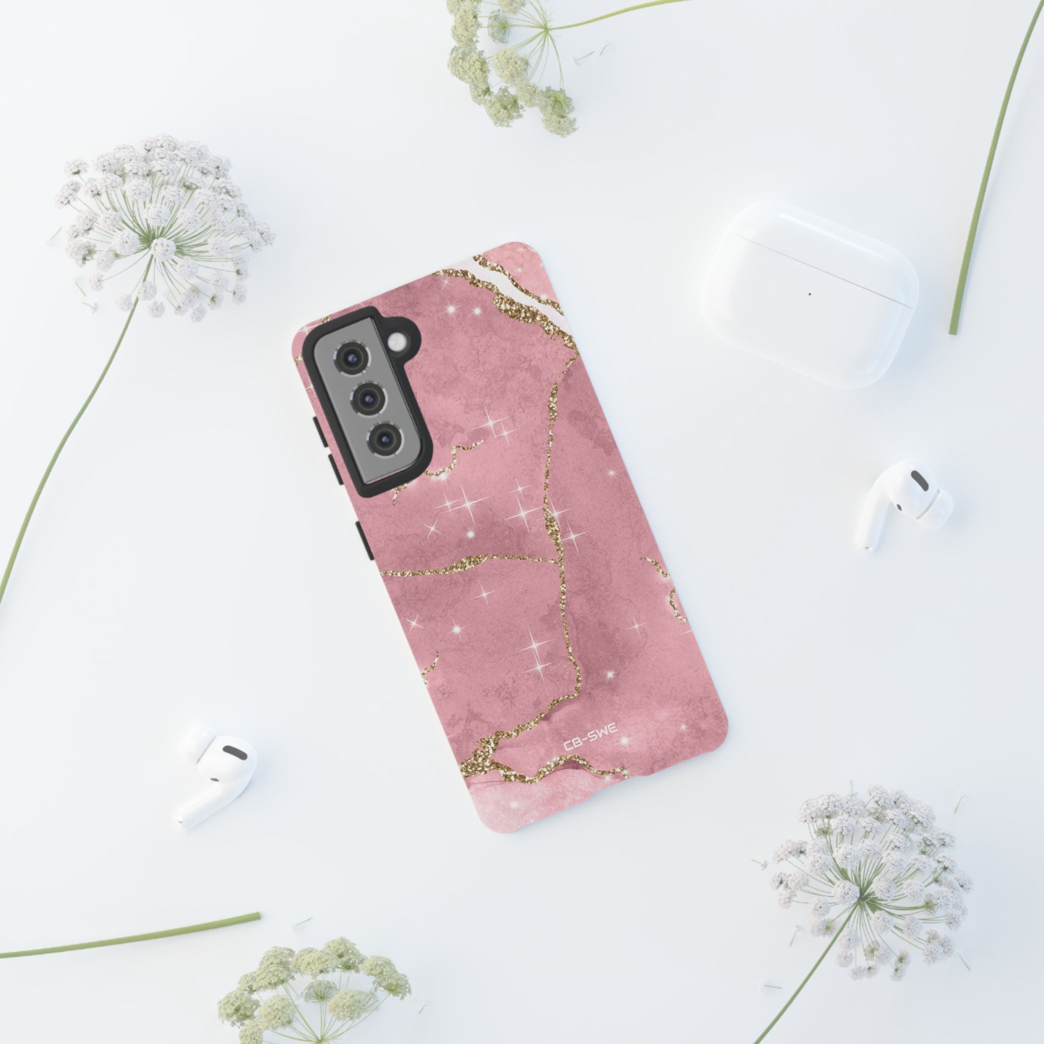 Pink Marble Luxe - Samsung Case