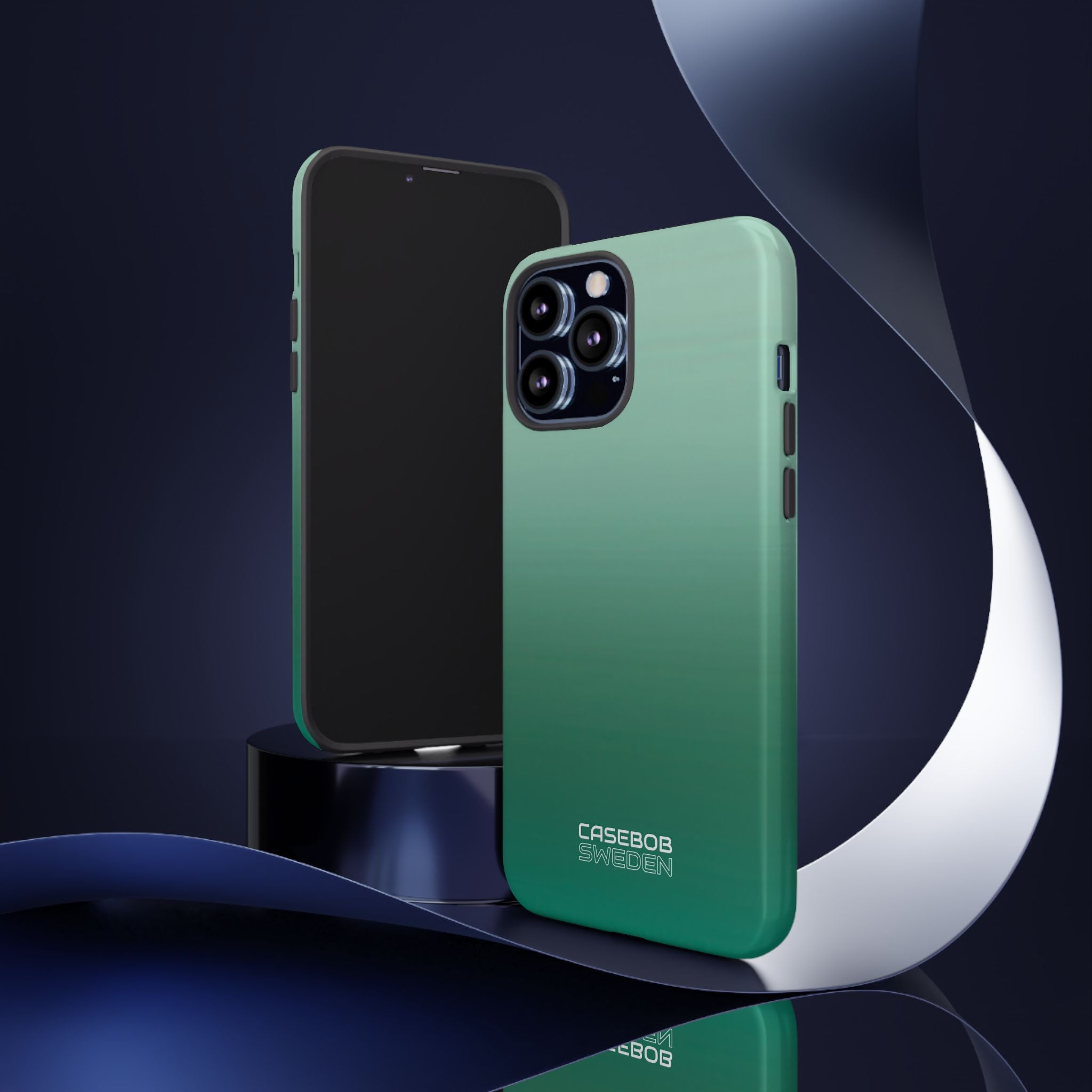 Teal Horizon Layers iPhone 13 - Tough