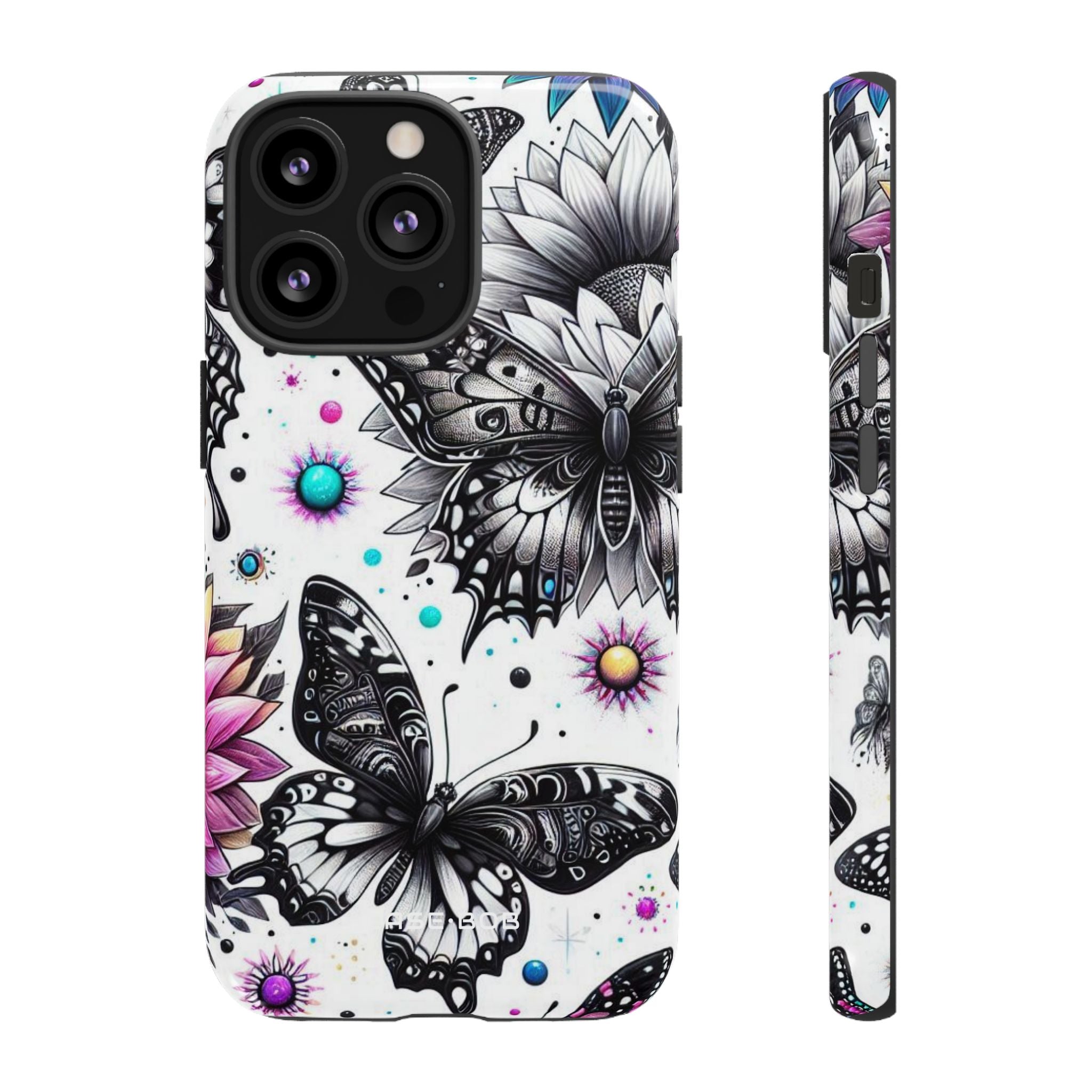 Butterfly Bloom iPhone 13 Pro Case - Tough