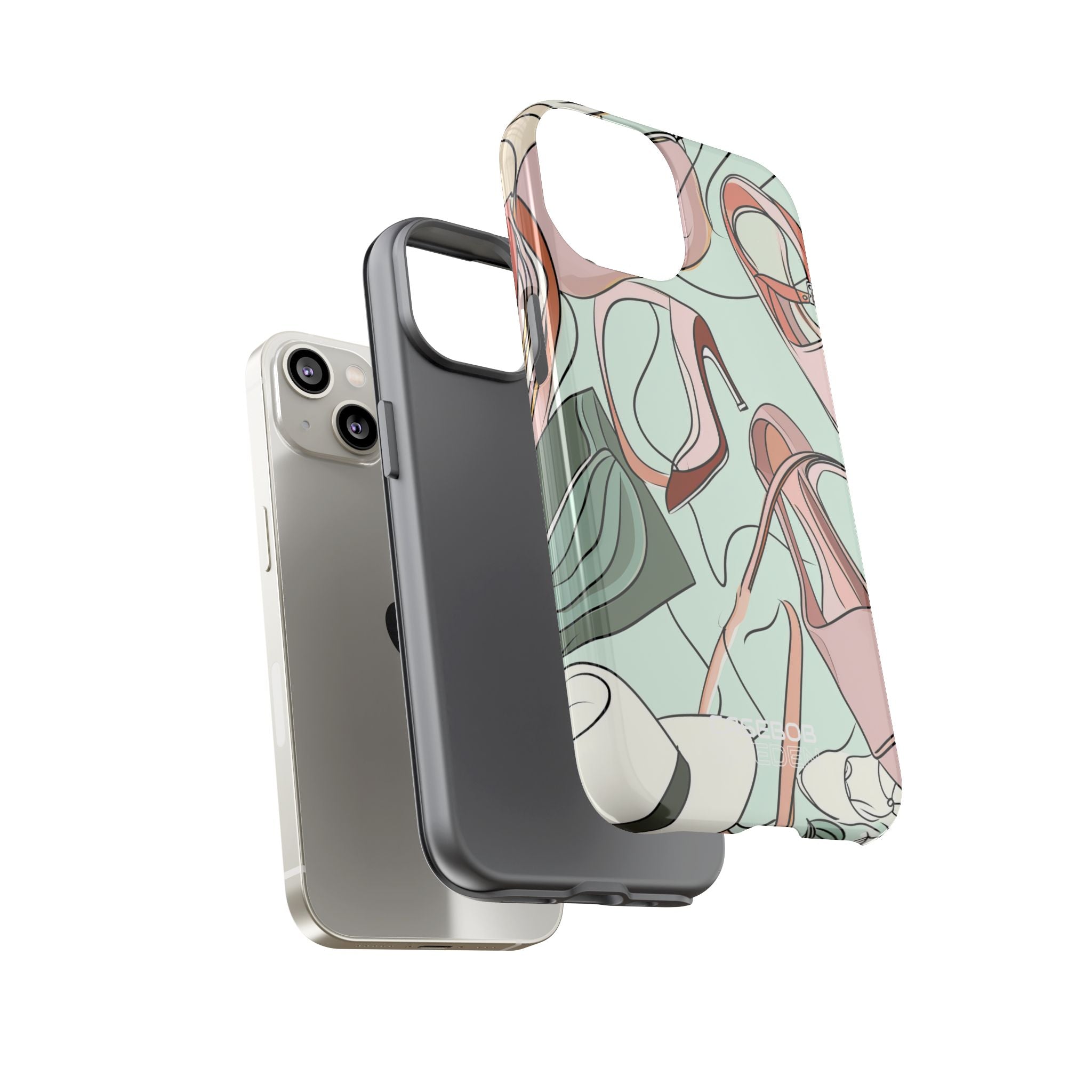 Pastel Fashion Mix iPhone 14 - Tough