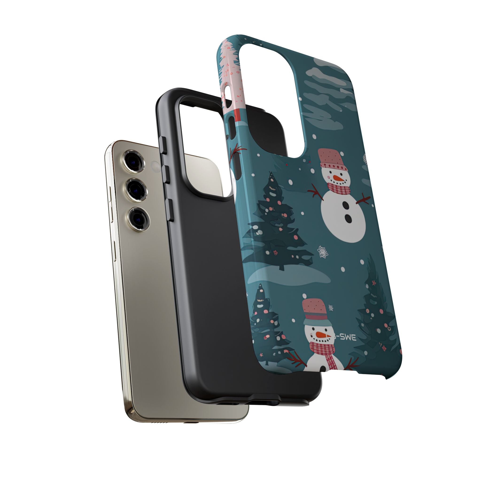 Snowmen Celebrate Together - Samsung Case