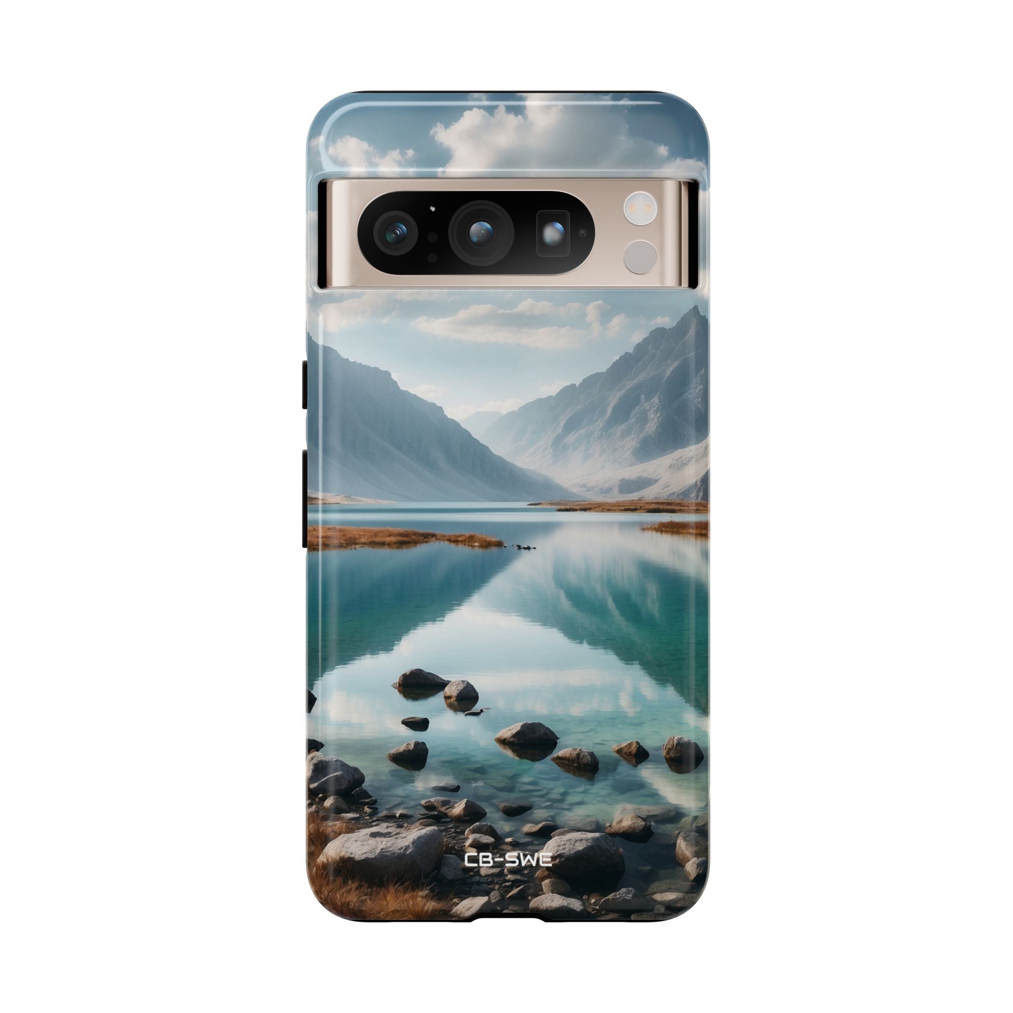 Mountain Reflections Swim - Google Pixel Case