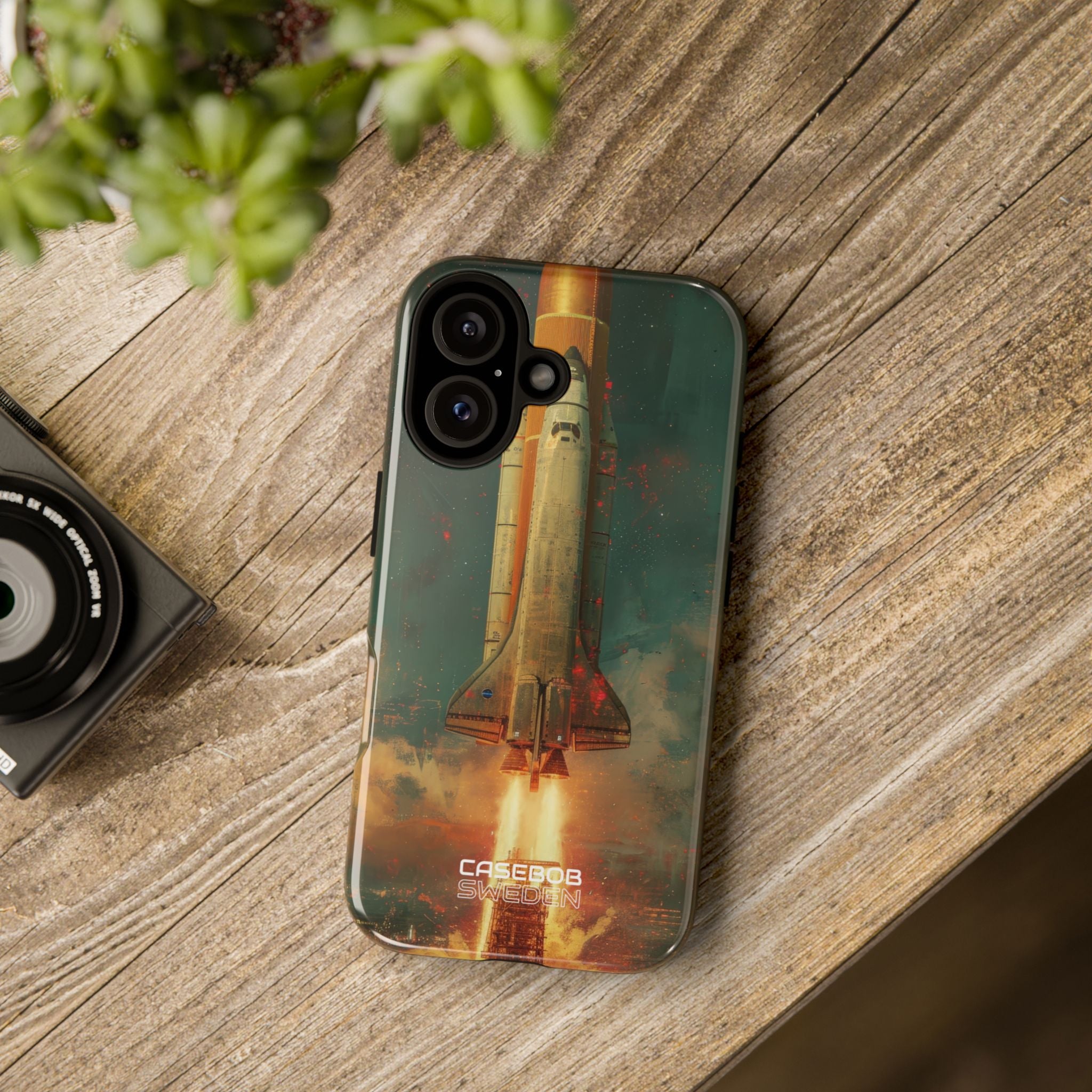 Cosmic Shuttle Ascent iPhone 16 - Tough