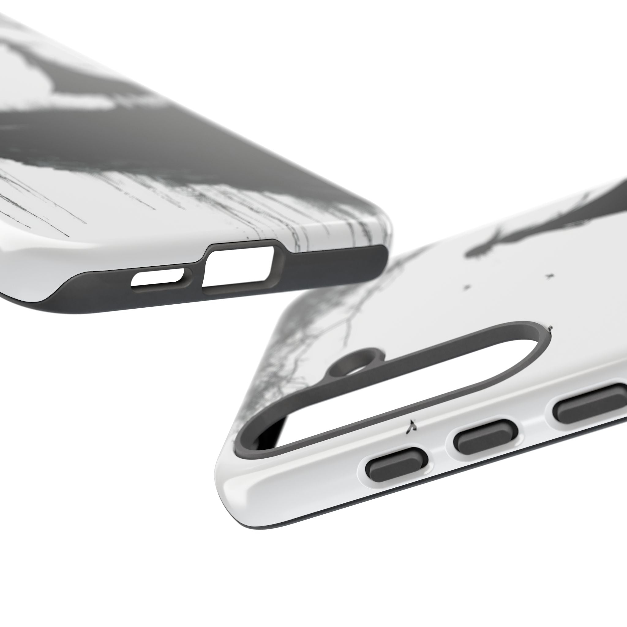 Sagoma Solitaria sulla Scogliera Samsung S25 - Tough