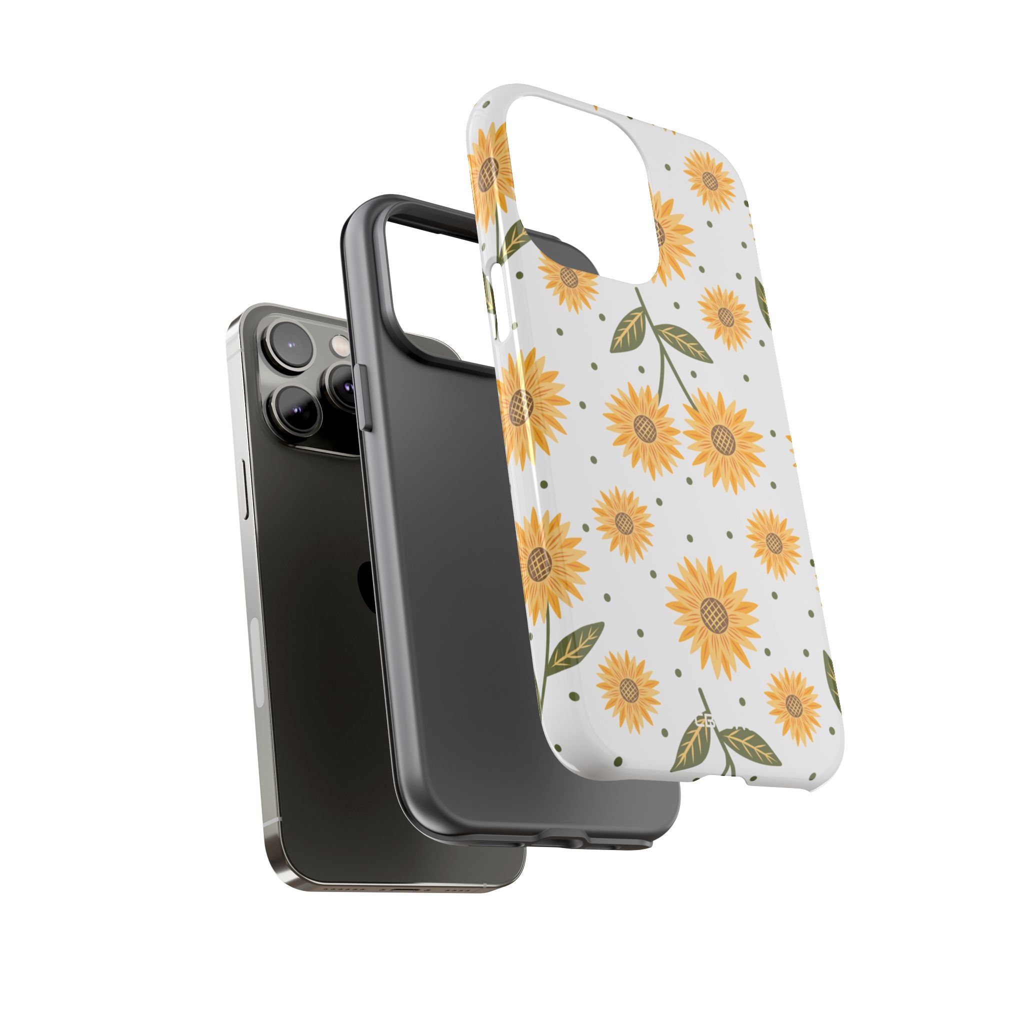 Sunflowers Dance Brightly - iPhone Case