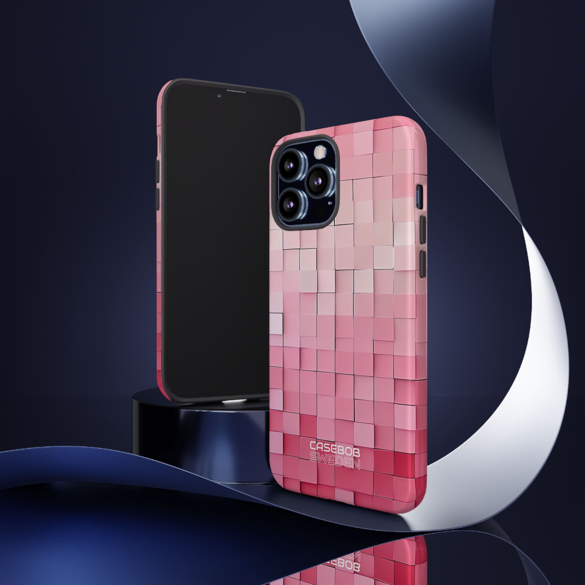 Pink Mosaic Glow iPhone 13 - Tough