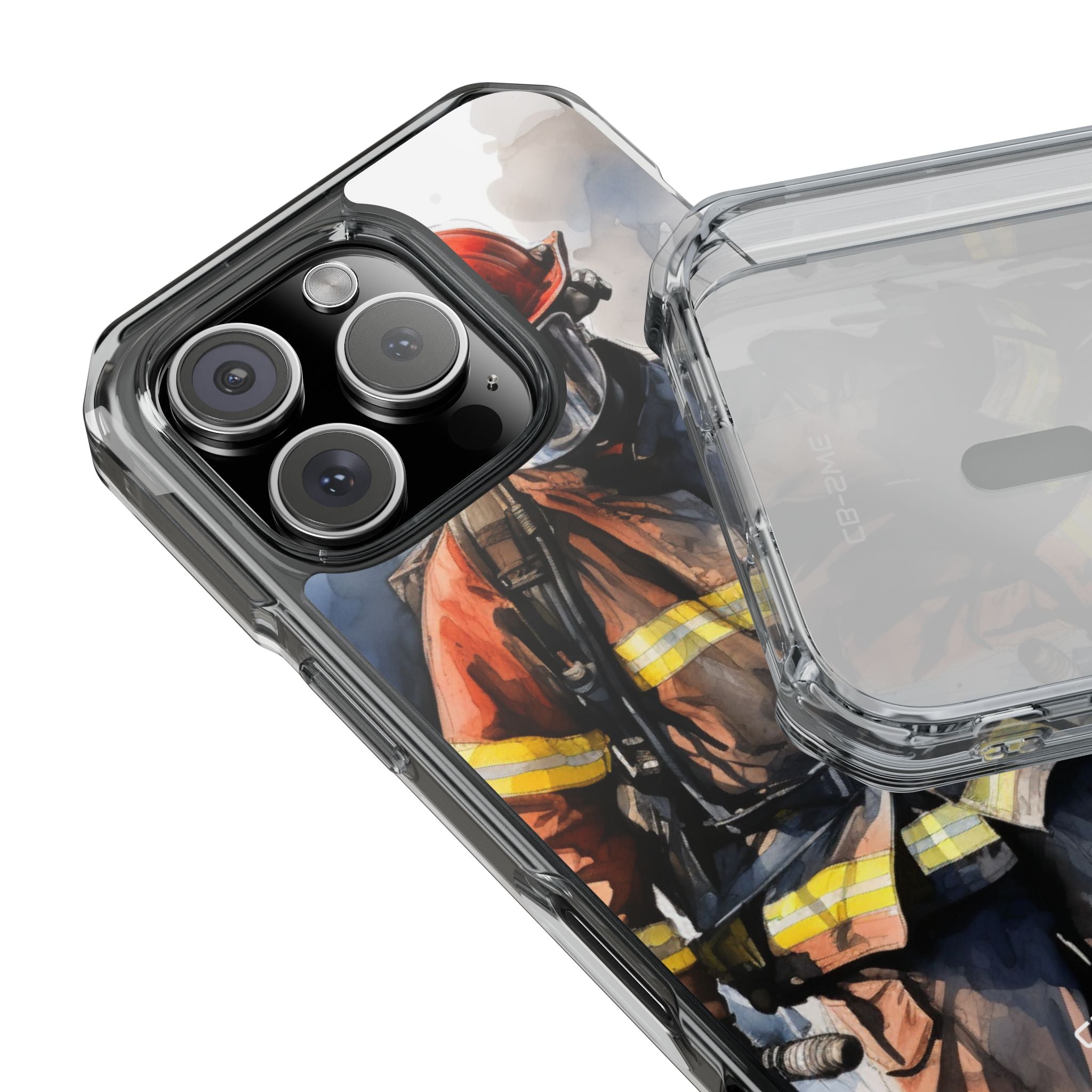Firefighter In Motion iPhone Case - Impact