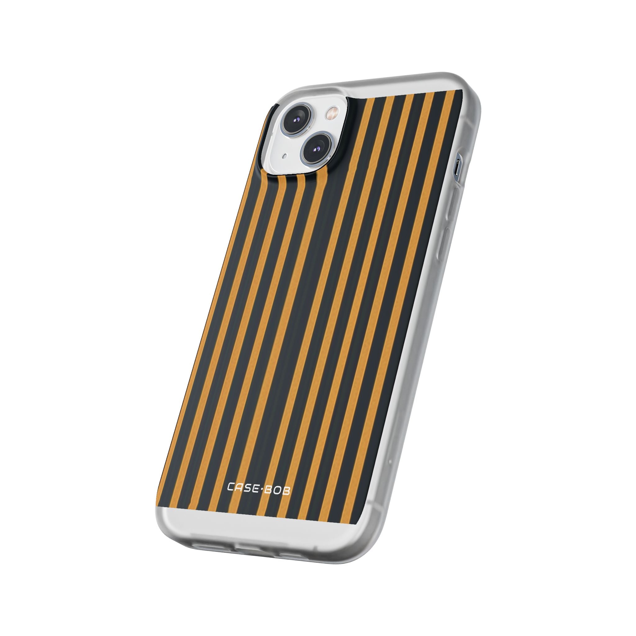 Golden Stripes iPhone 14 Plus Case - Soft