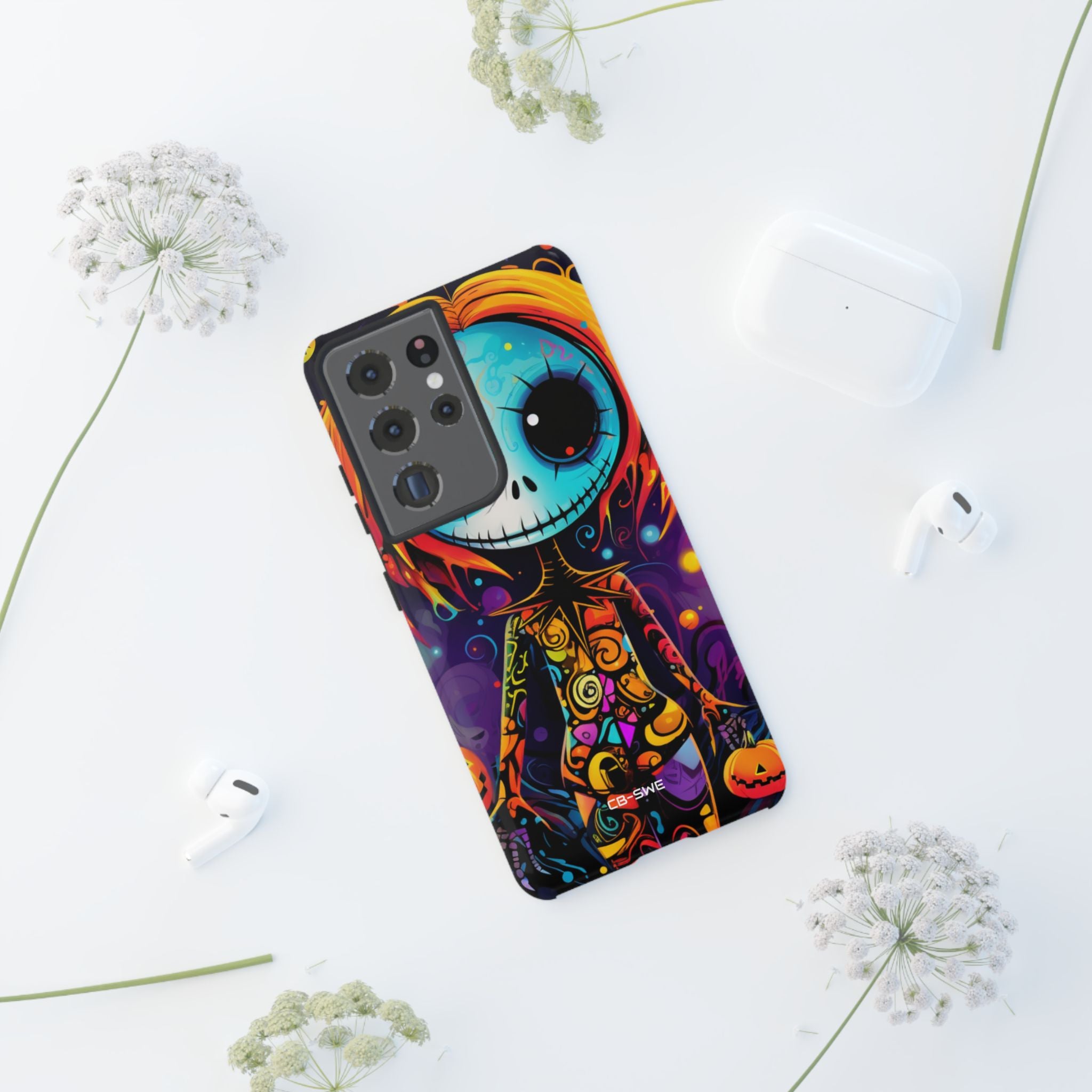 Skeletal Figure Laughs - Samsung Case