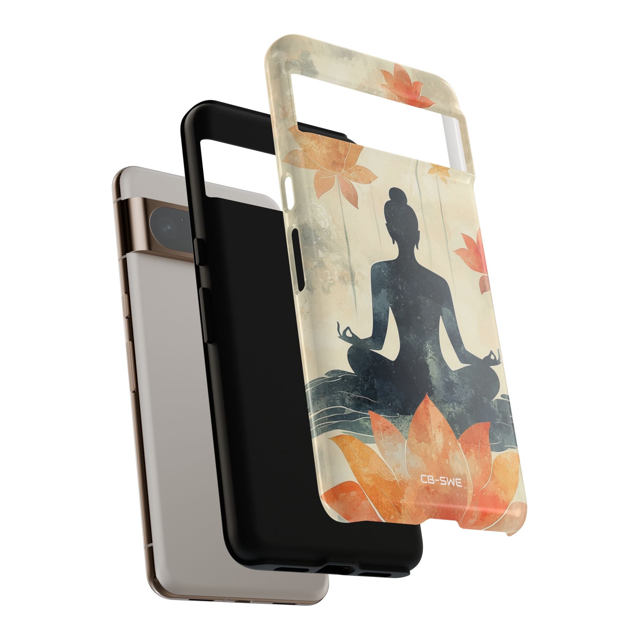 Lotus Blooms Surround - Google Pixel Case